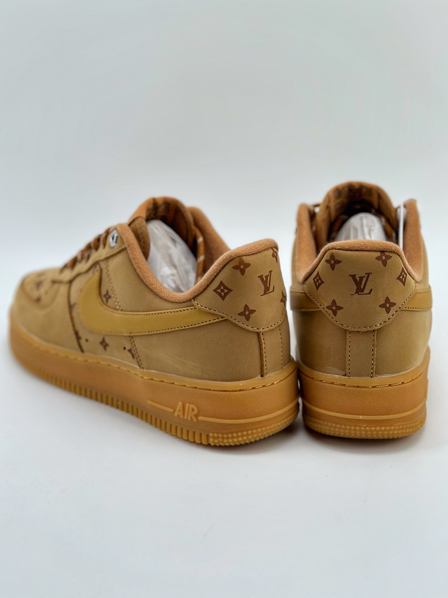 Nike Air Force 1 Low 07 x Louis Vuitton Wheat Print CJ9179-200