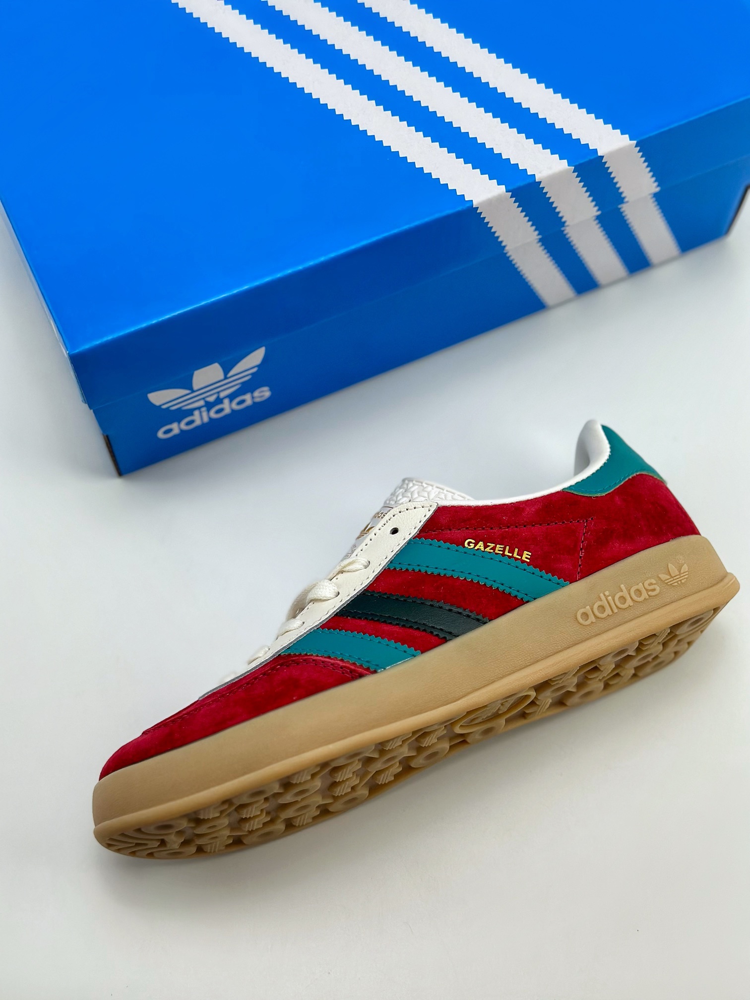 adidas Originals Gazelle INdoor clover casual non-slip wear-resistant low-top sneakers IG4996GJ