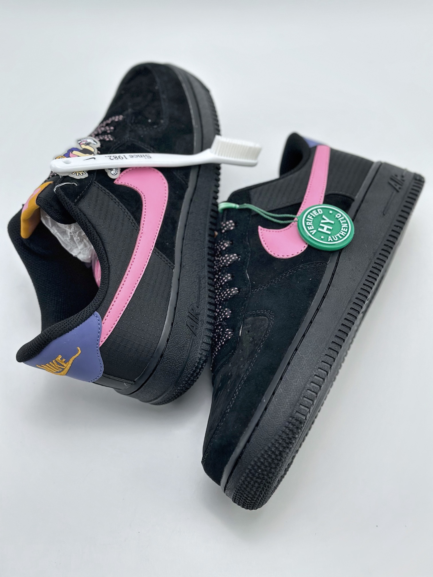 220 Nike Air Force 1 Low 07 黑粉 CD0887-001