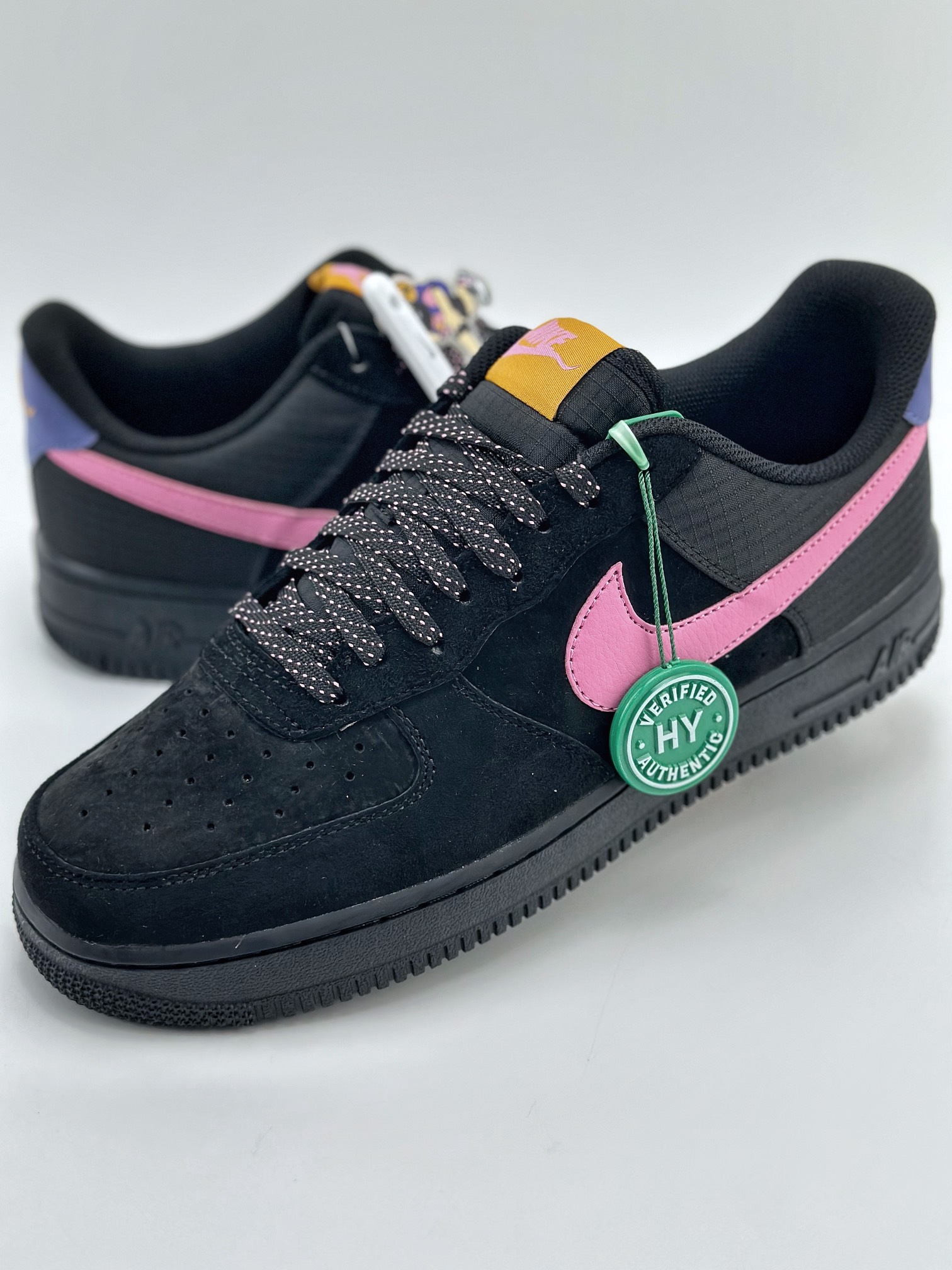 220 Nike Air Force 1 Low 07 黑粉 CD0887-001