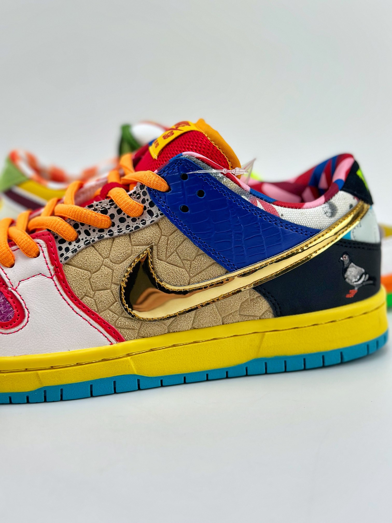 420 Nike SB Dunk Low QS ''What The Paul'' 拼接不对称鸳鸯 DM0807-600