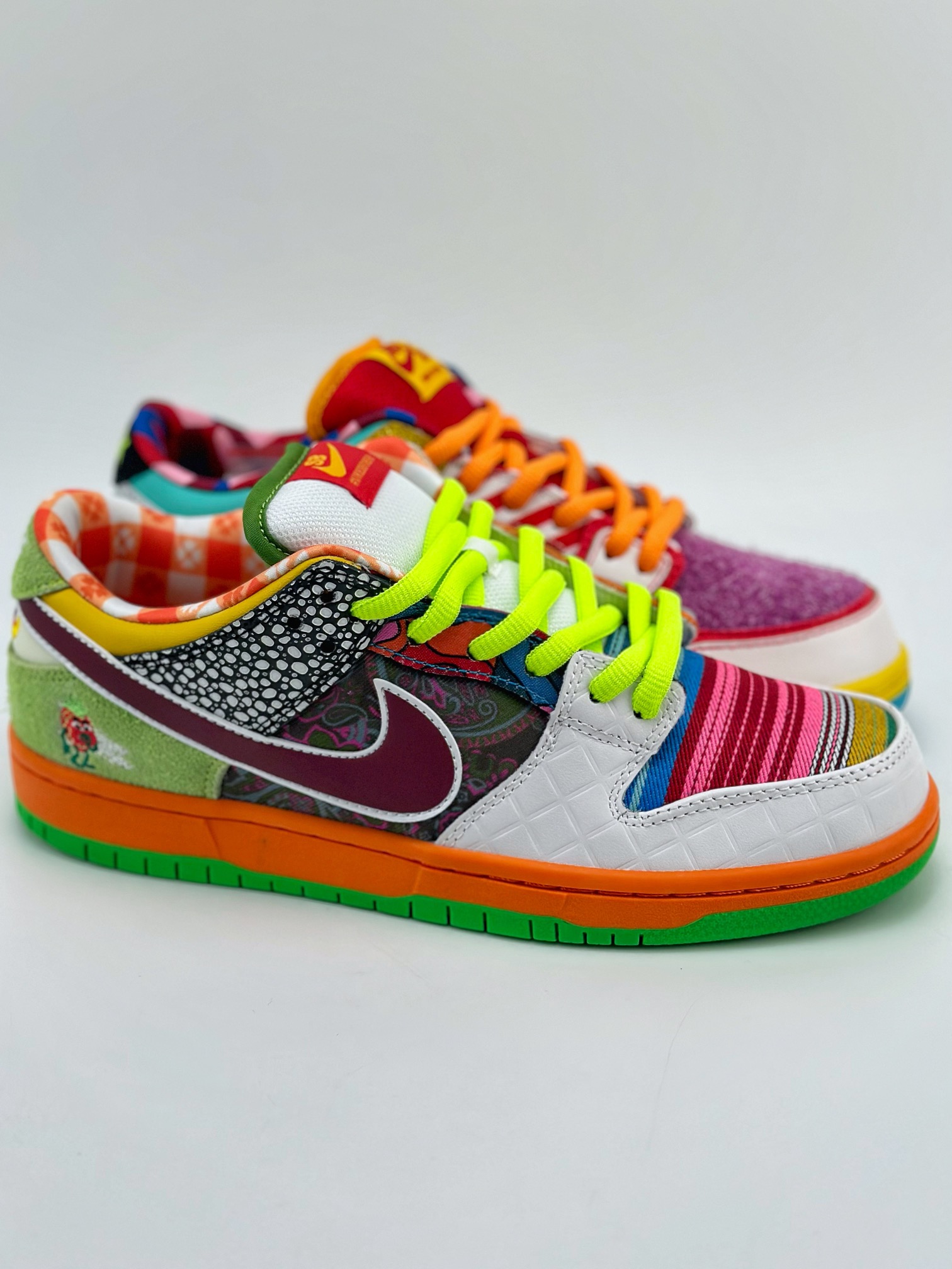 420 Nike SB Dunk Low QS ''What The Paul'' 拼接不对称鸳鸯 DM0807-600