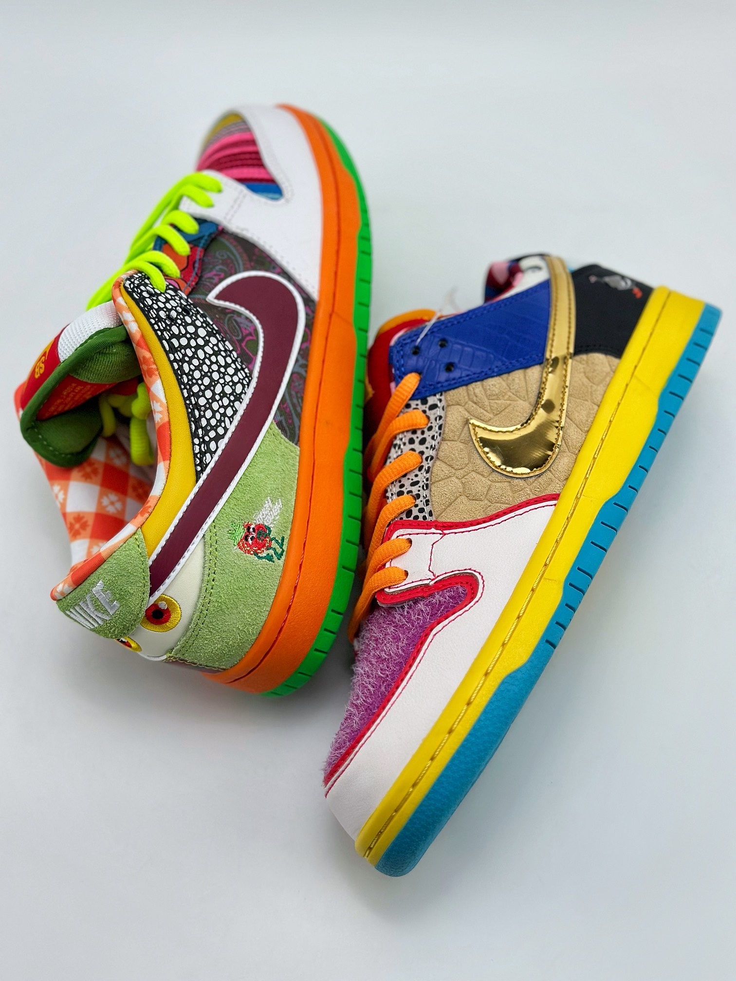 420 Nike SB Dunk Low QS ''What The Paul'' 拼接不对称鸳鸯 DM0807-600