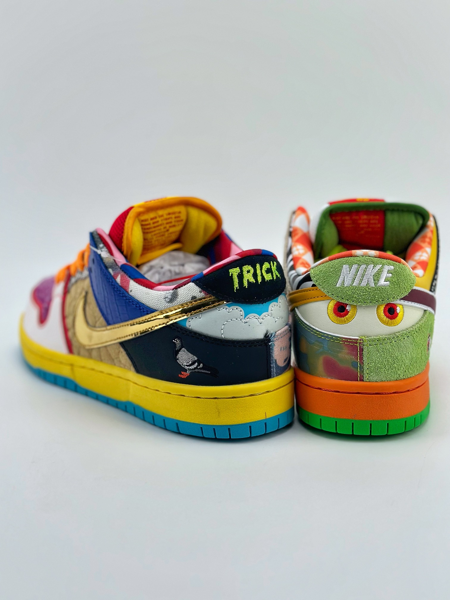 420 Nike SB Dunk Low QS ''What The Paul'' 拼接不对称鸳鸯 DM0807-600