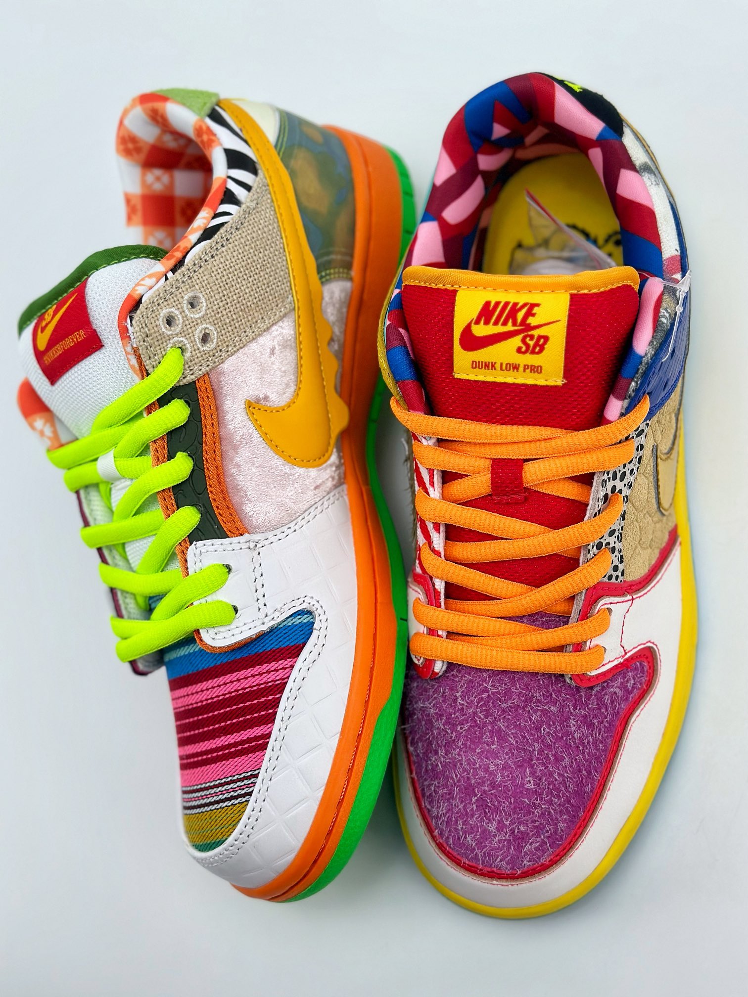 420 Nike SB Dunk Low QS ''What The Paul'' 拼接不对称鸳鸯 DM0807-600