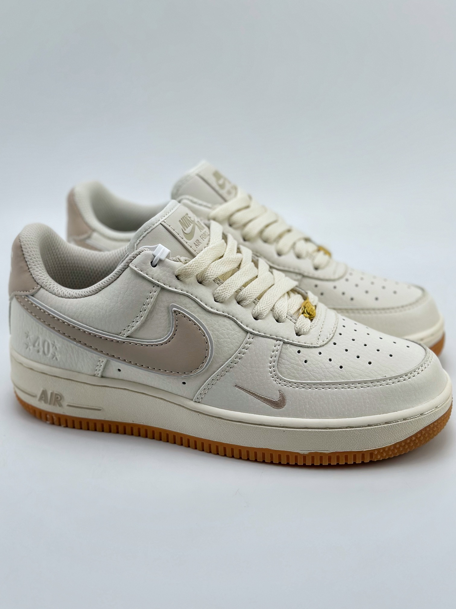 240 Nike Air Force 1 Low 07 40周年生胶白米黄 WA0531-305