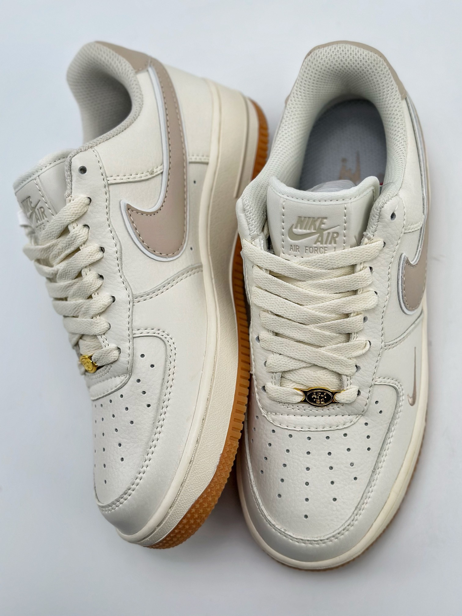 240 Nike Air Force 1 Low 07 40周年生胶白米黄 WA0531-305