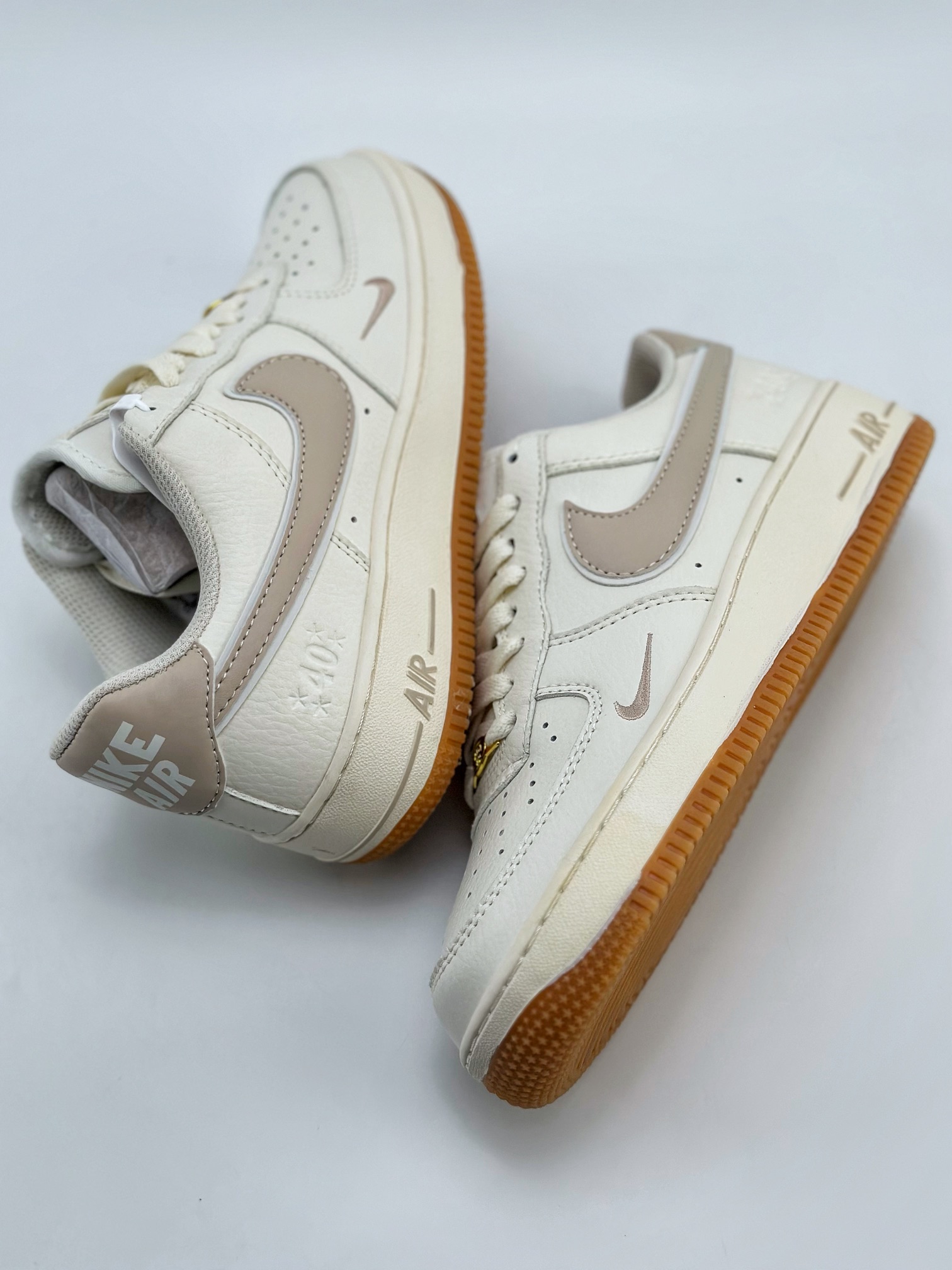 240 Nike Air Force 1 Low 07 40周年生胶白米黄 WA0531-305