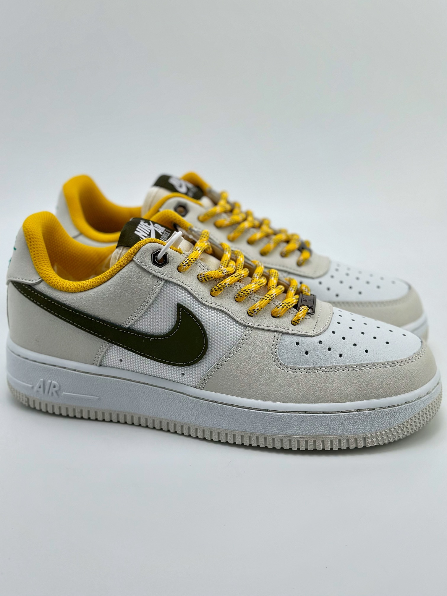 Nike Air Force 1 Low 07 White, Black and Yellow FV3628-031