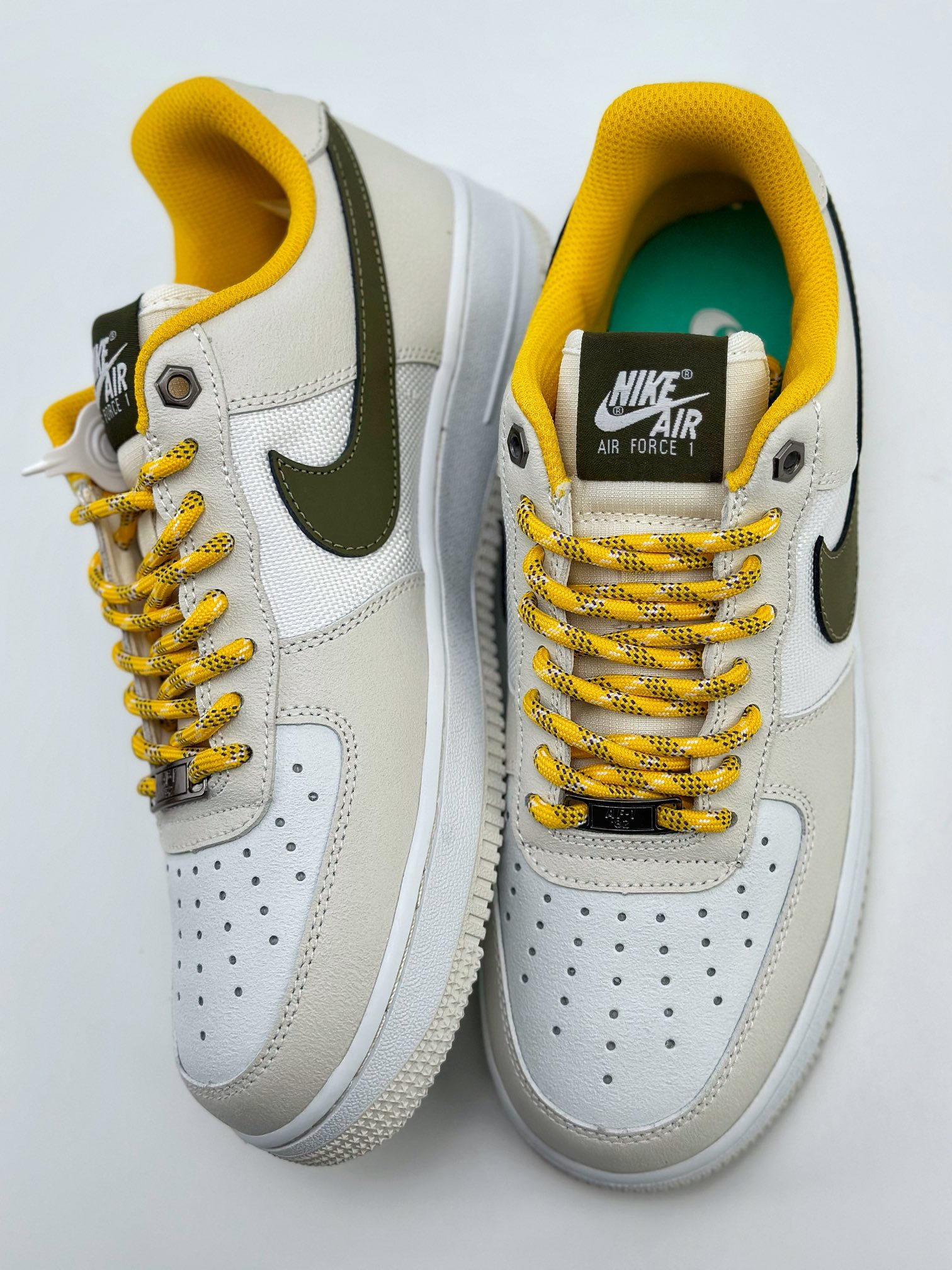 Nike Air Force 1 Low 07 White, Black and Yellow FV3628-031