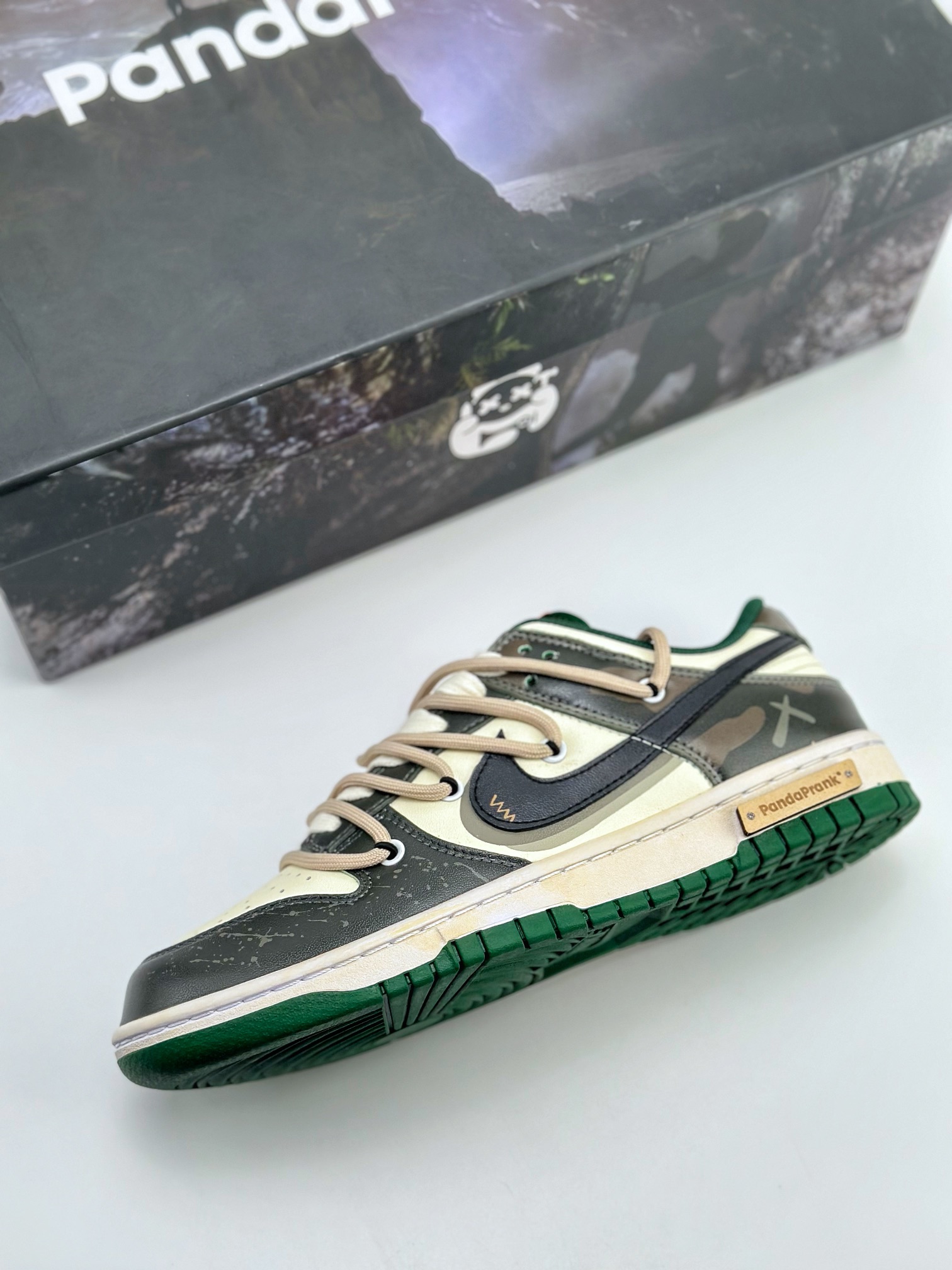 300 Nike SB Dunk Low 熊猫恶作剧 荒野矿石 DD1391-300