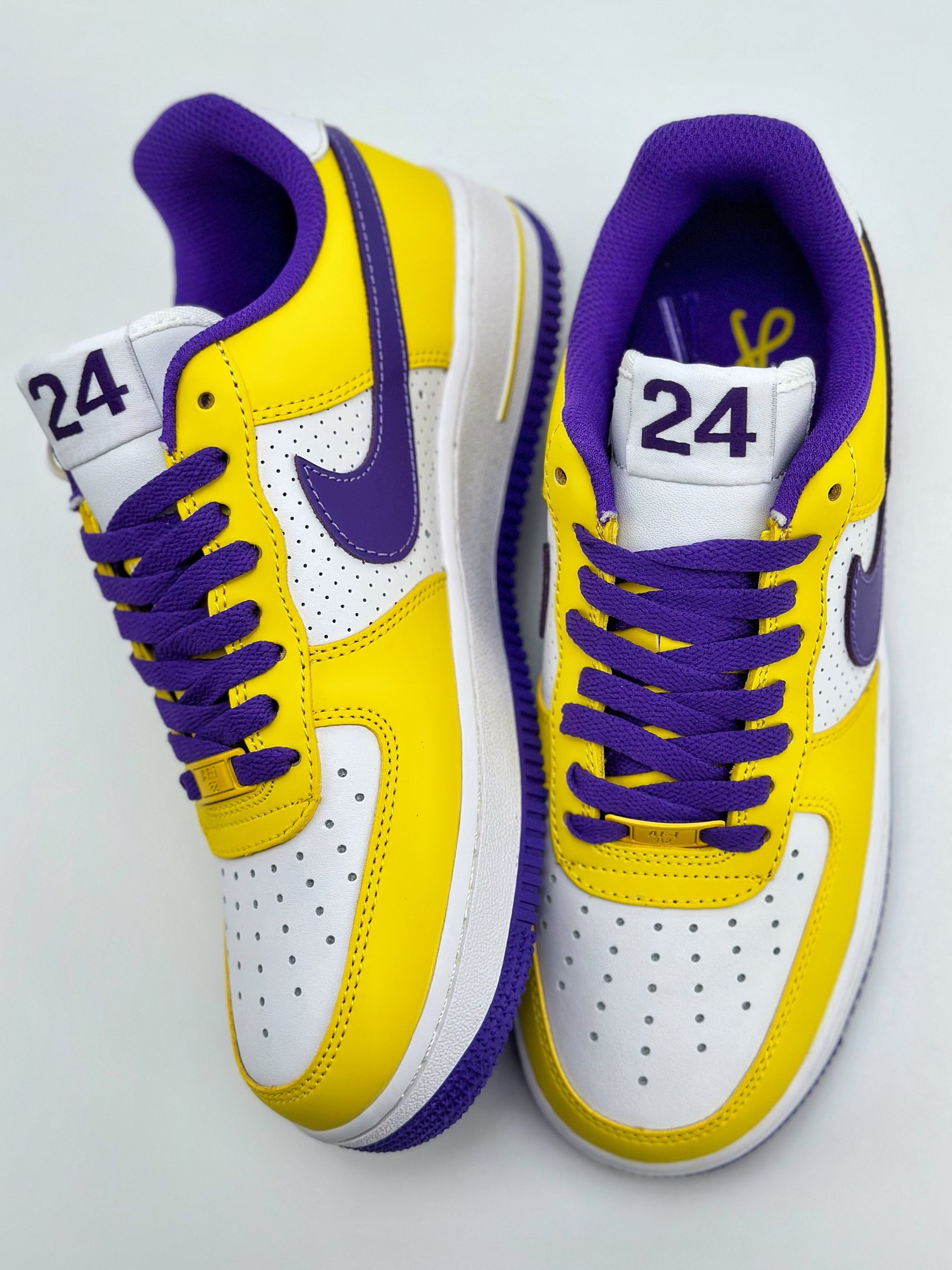 200 Nike Air Force 1 Low 07 x Kobe Bryant 紫金湖人 314192-151