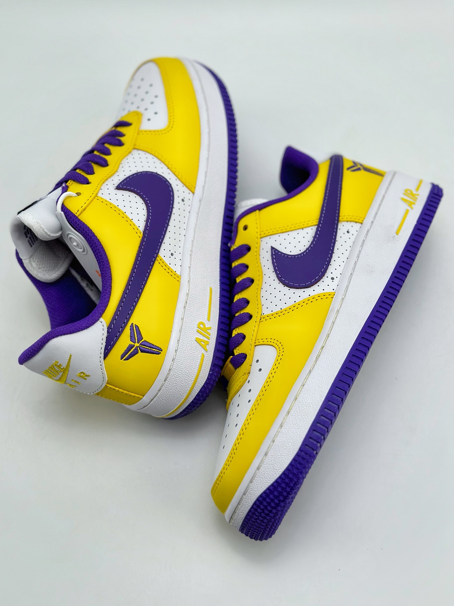 200 Nike Air Force 1 Low 07 x Kobe Bryant 紫金湖人 314192-151