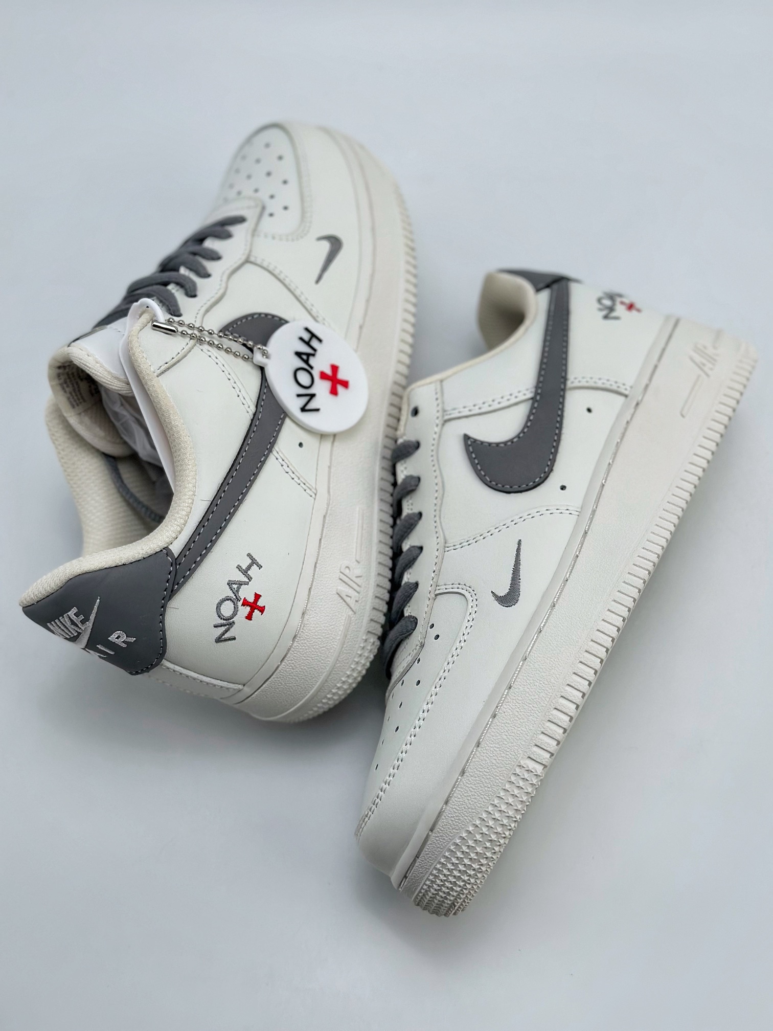 240 Nike Air Force 1 Low 07 x NOAH 联名白灰 NY3307 11