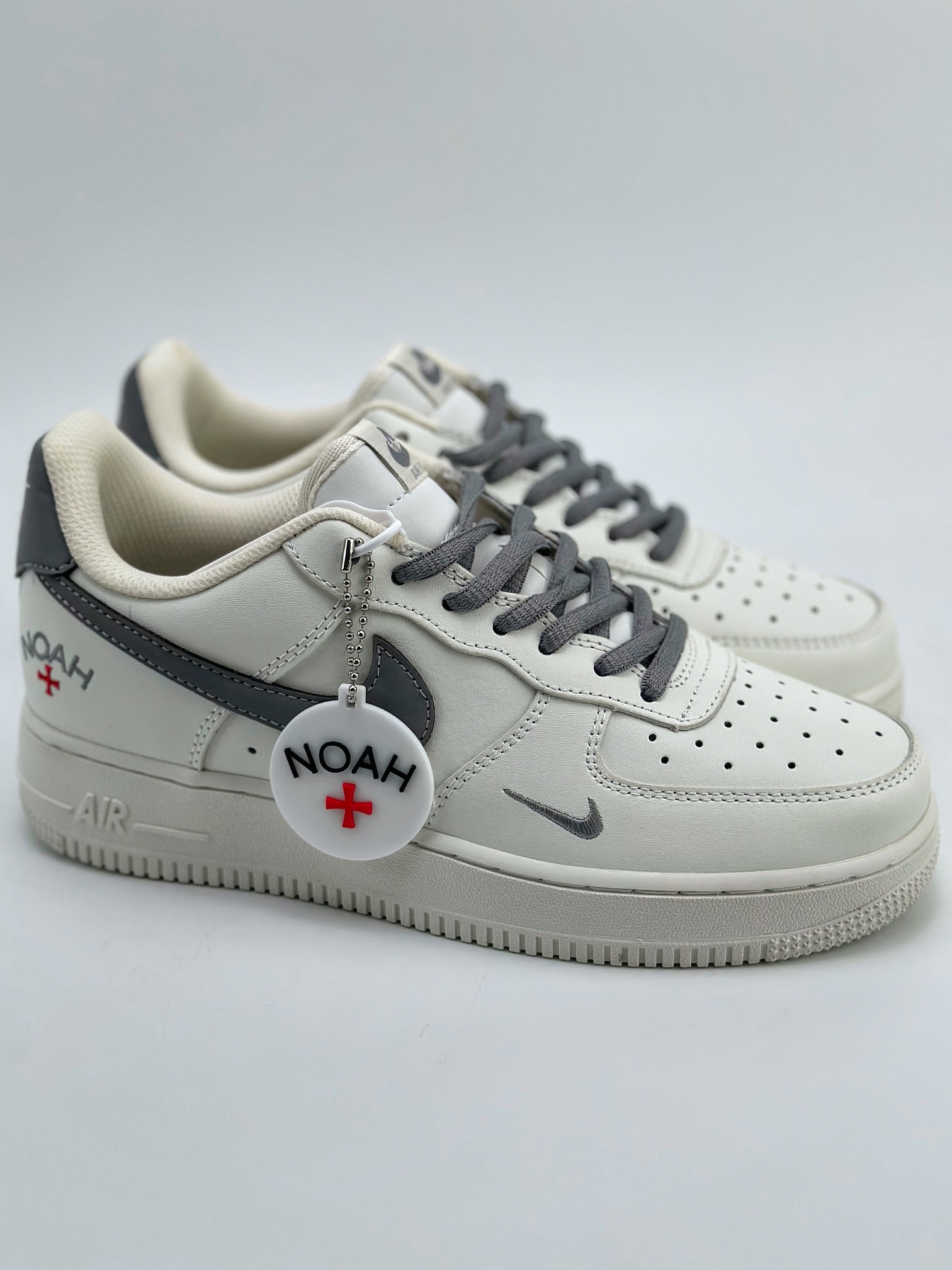 240 Nike Air Force 1 Low 07 x NOAH 联名白灰 NY3307 11