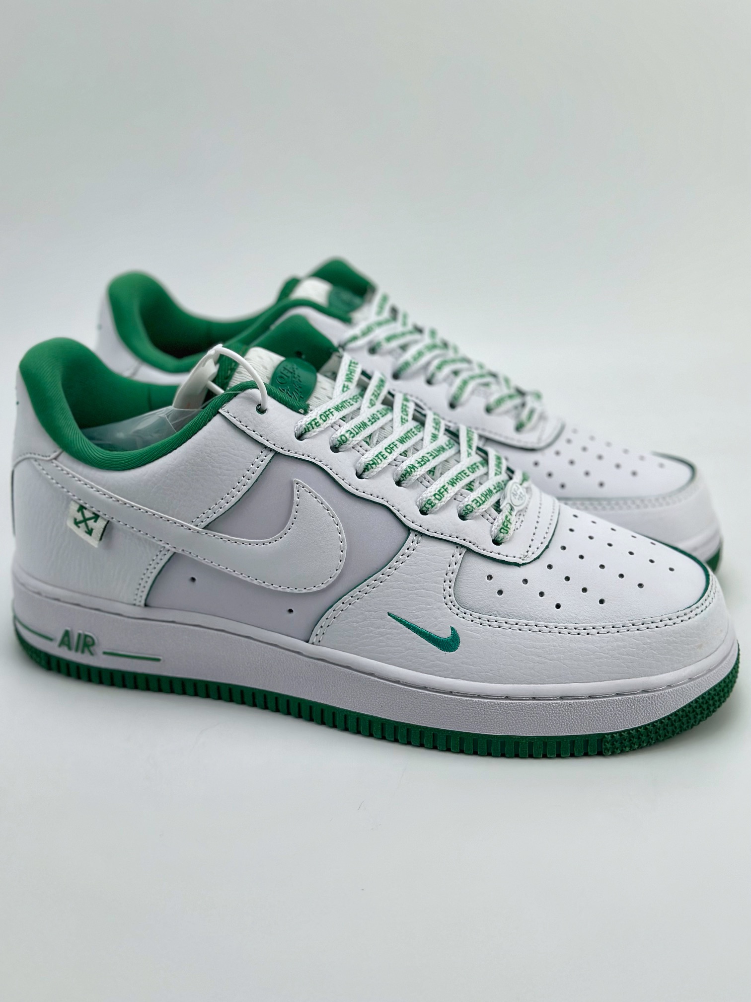 240 Nike Air Force 1 Low 07 x Off White 联名白绿 PF9055-771