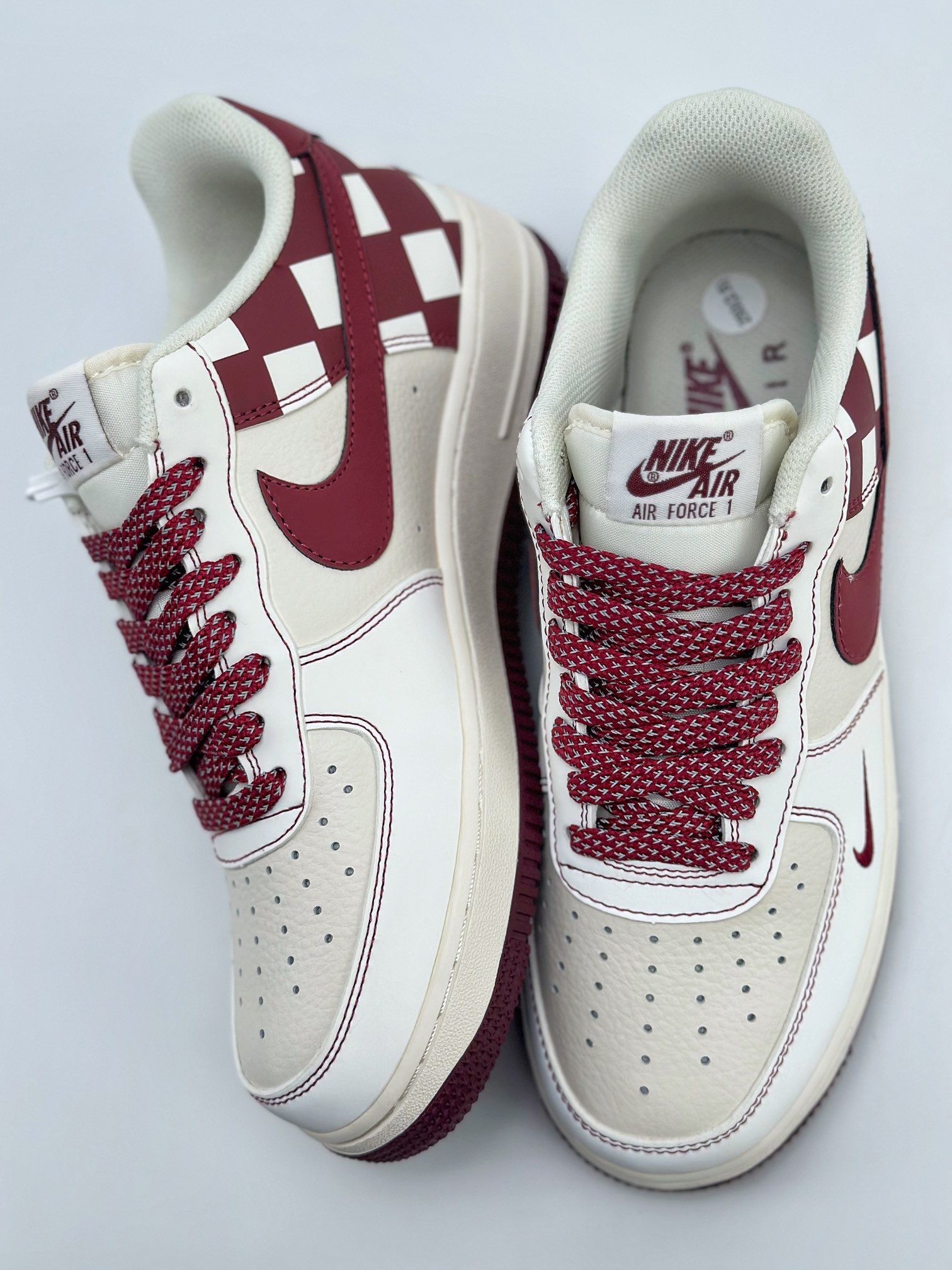 240 Nike Air Force 1 Low 07 白红旗盘 GZ5688-055