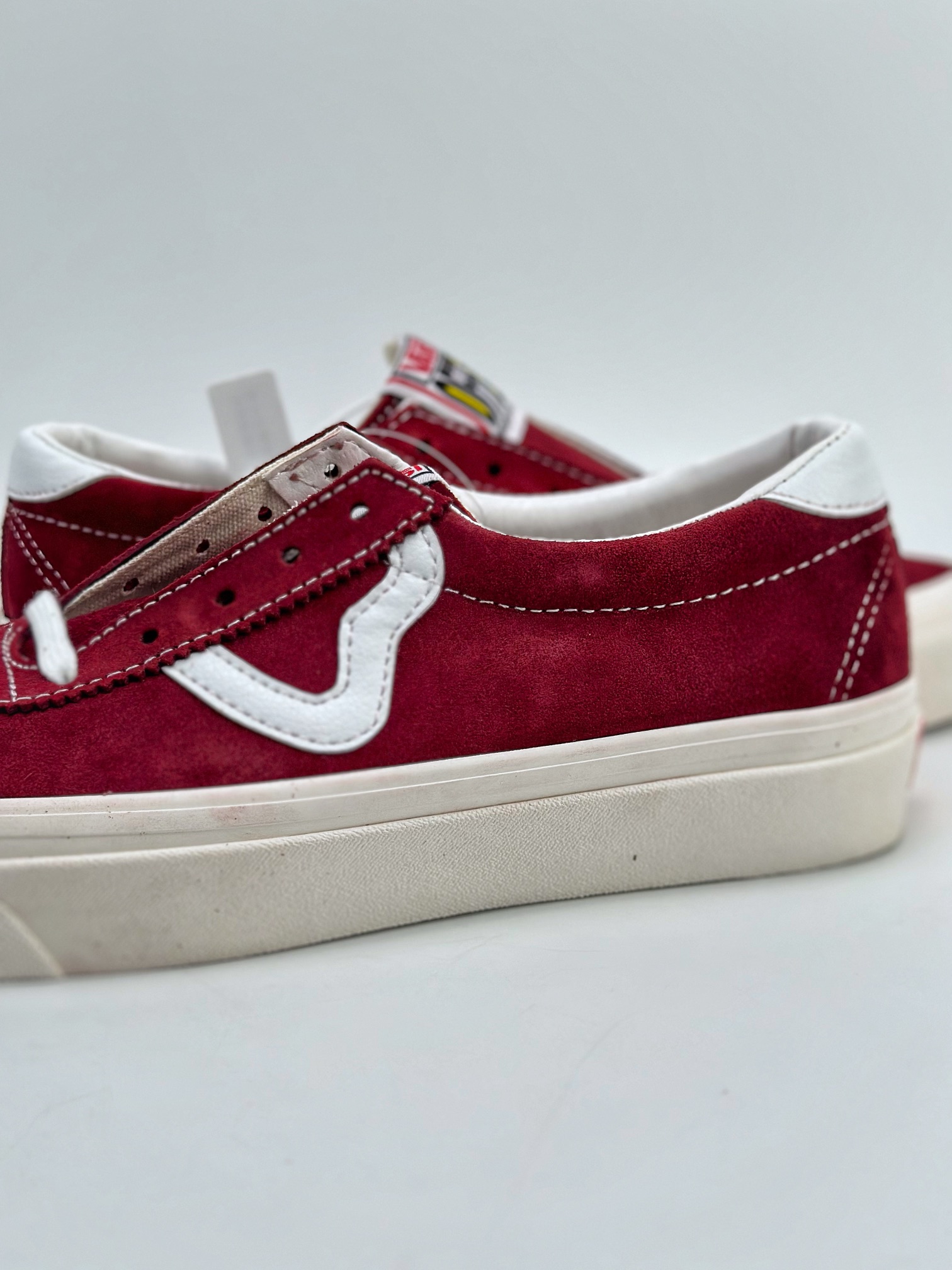 160 范斯VANS Style 73 DX Anaheim Factory OG 安纳海姆复古酒红色帆布鞋 VNOA3WLQUL11