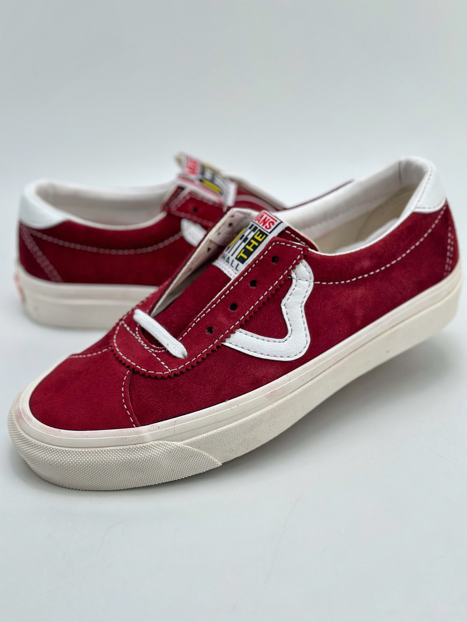 160 范斯VANS Style 73 DX Anaheim Factory OG 安纳海姆复古酒红色帆布鞋 VNOA3WLQUL11