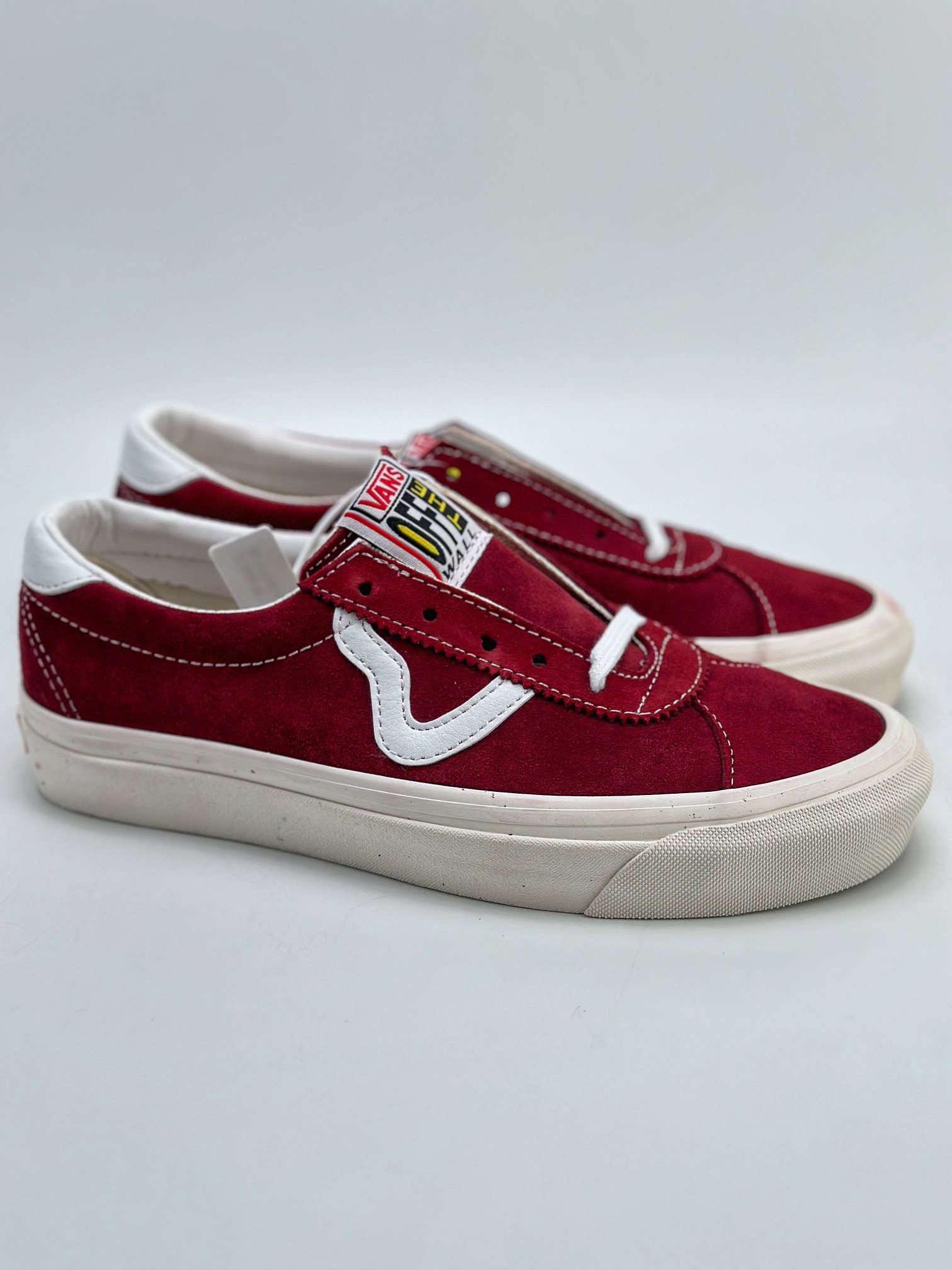 160 范斯VANS Style 73 DX Anaheim Factory OG 安纳海姆复古酒红色帆布鞋 VNOA3WLQUL11