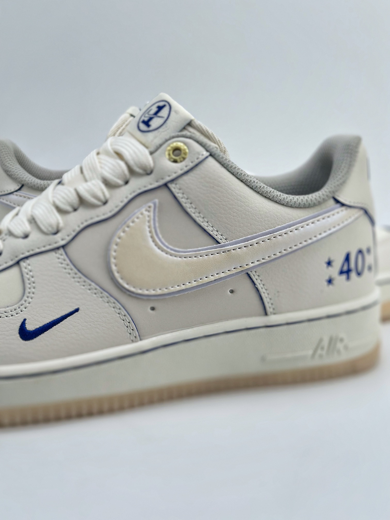 Nike Air Force 1 Low 07 40th Anniversary White Blue XP9688-757