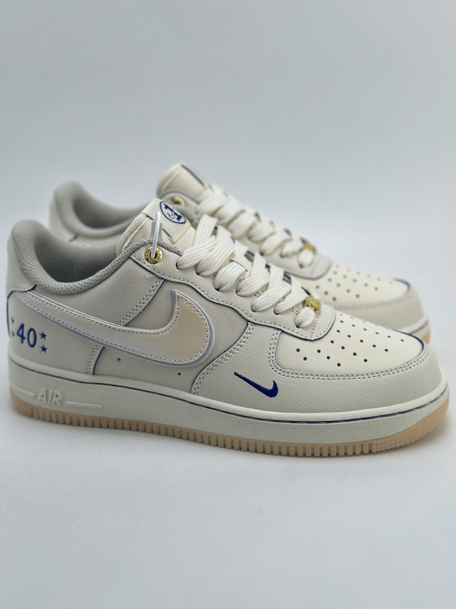 Nike Air Force 1 Low 07 40th Anniversary White Blue XP9688-757