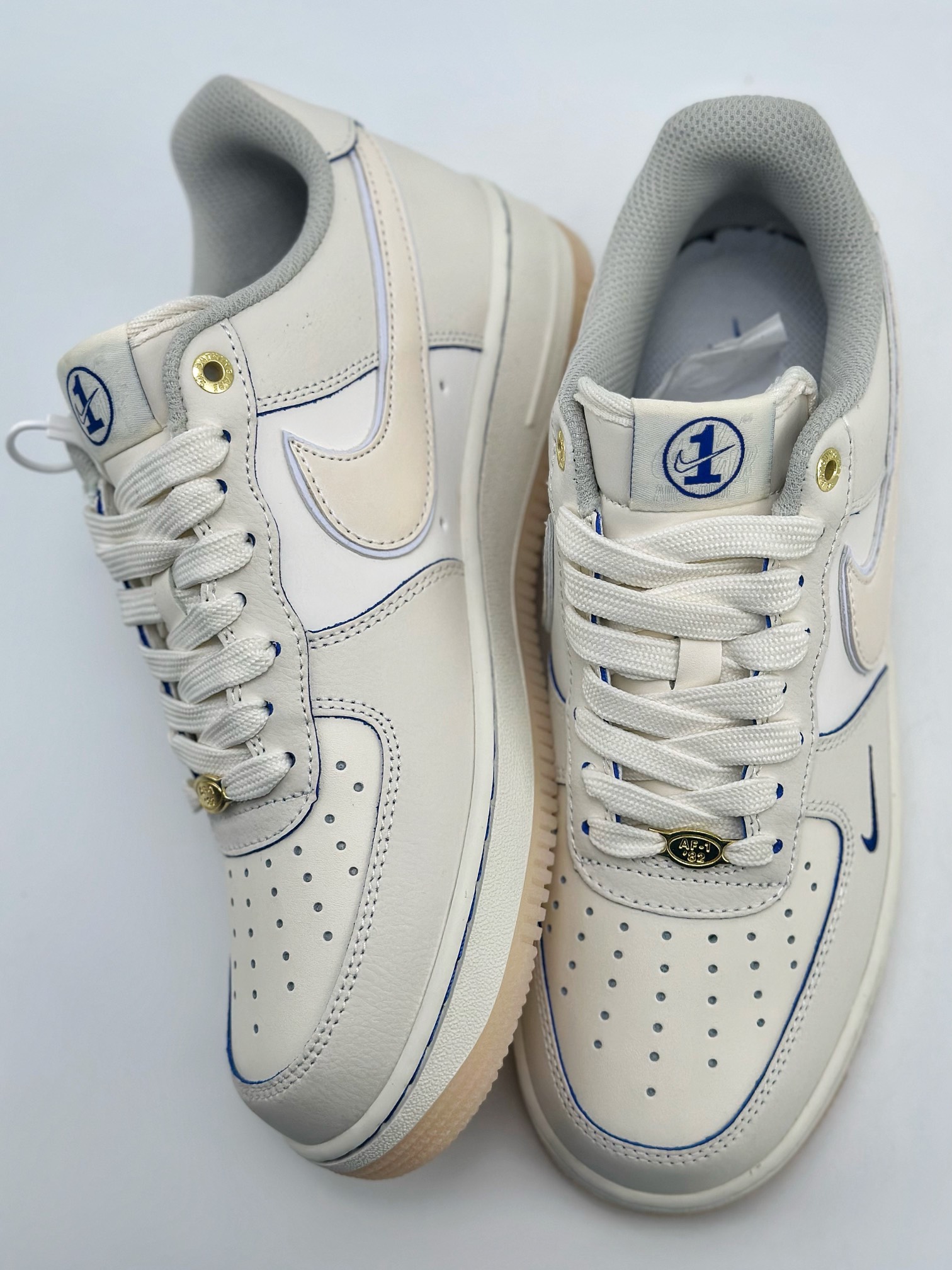 Nike Air Force 1 Low 07 40th Anniversary White Blue XP9688-757