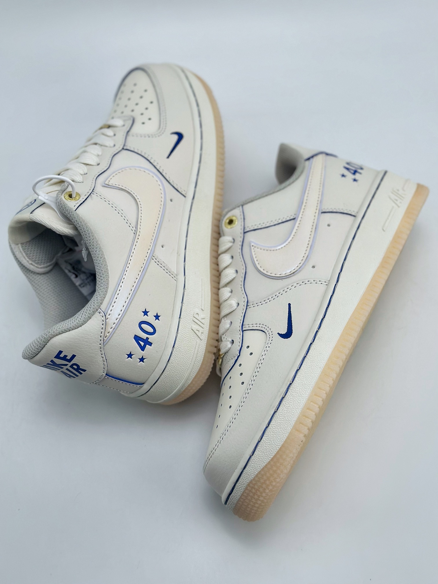 Nike Air Force 1 Low 07 40th Anniversary White Blue XP9688-757