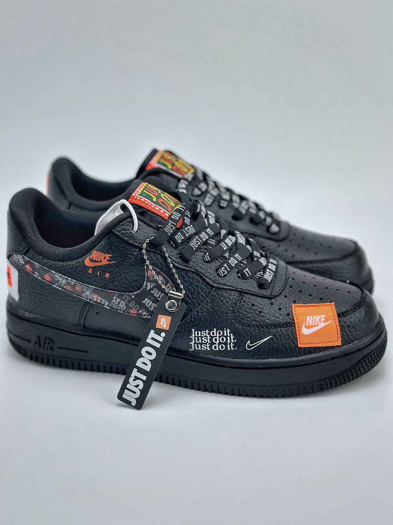 200 Nike Air Force 1 Low 07 UTILITY Just Do It Pack Black 黑 AR7719-200