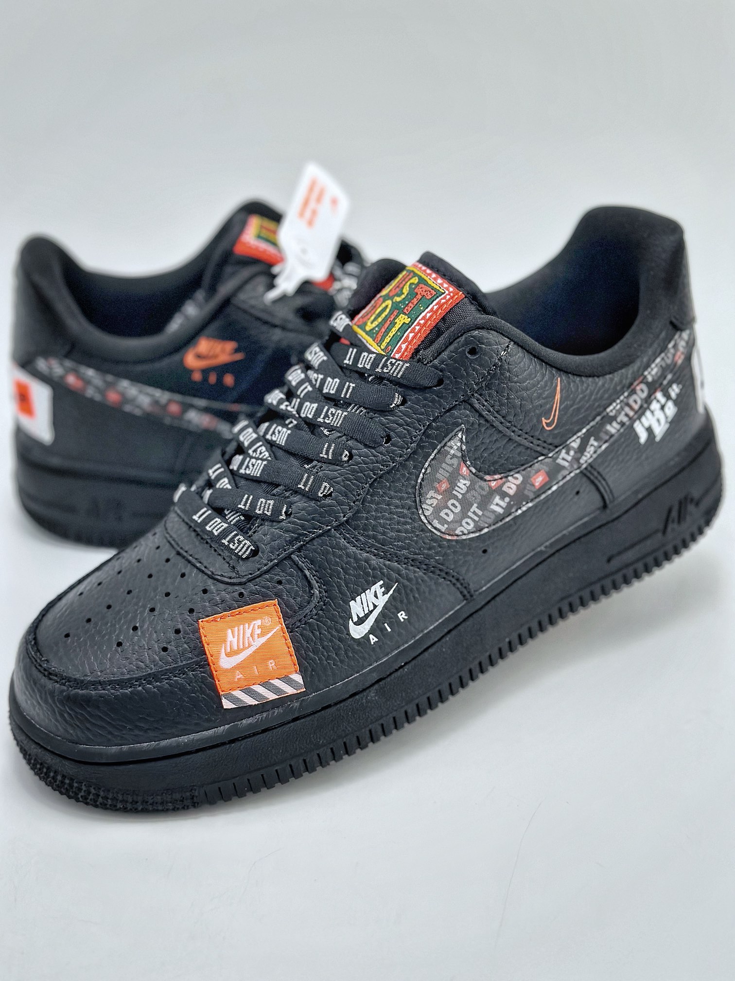 200 Nike Air Force 1 Low 07 UTILITY Just Do It Pack Black 黑 AR7719-200