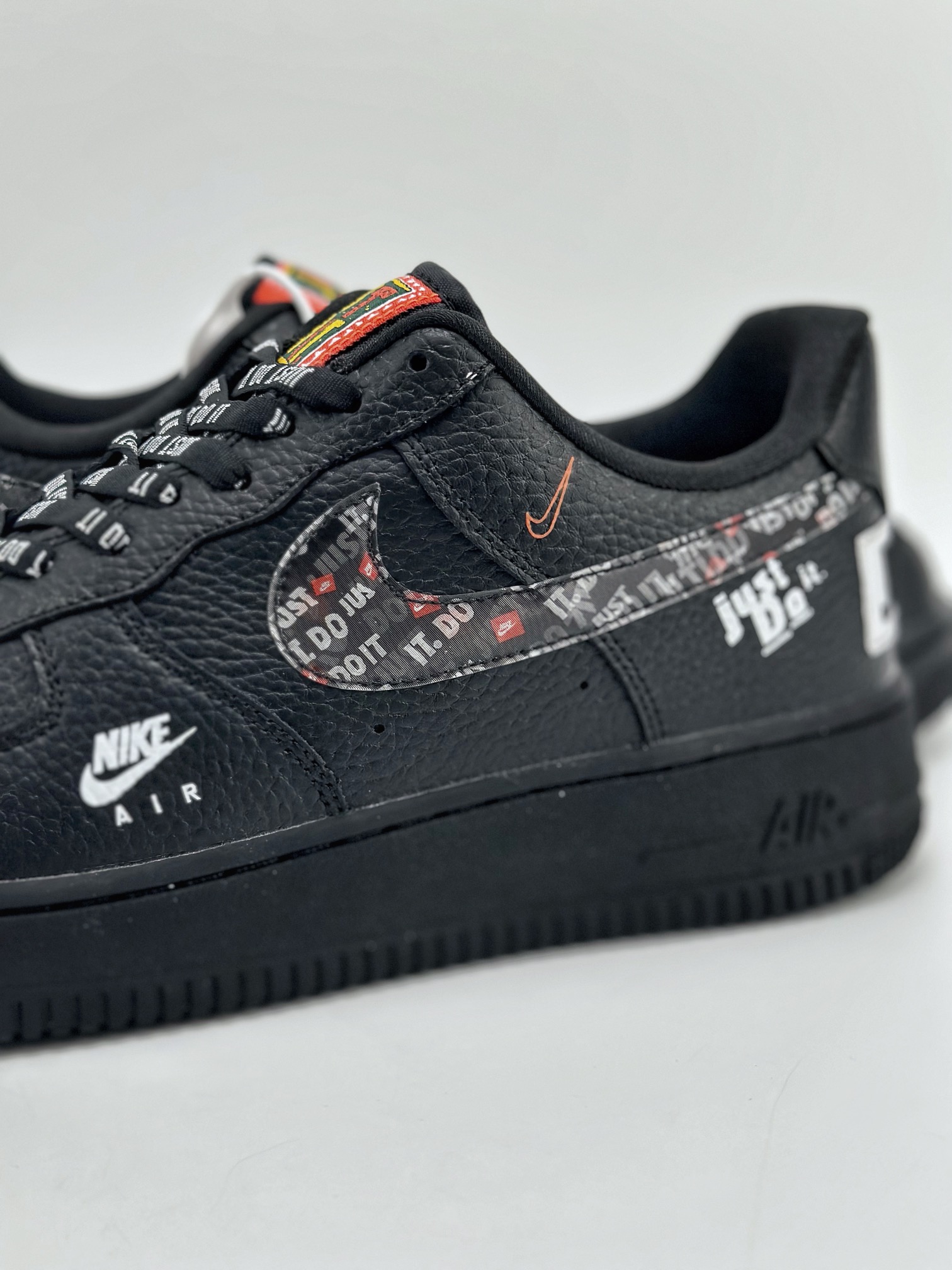 200 Nike Air Force 1 Low 07 UTILITY Just Do It Pack Black 黑 AR7719-200