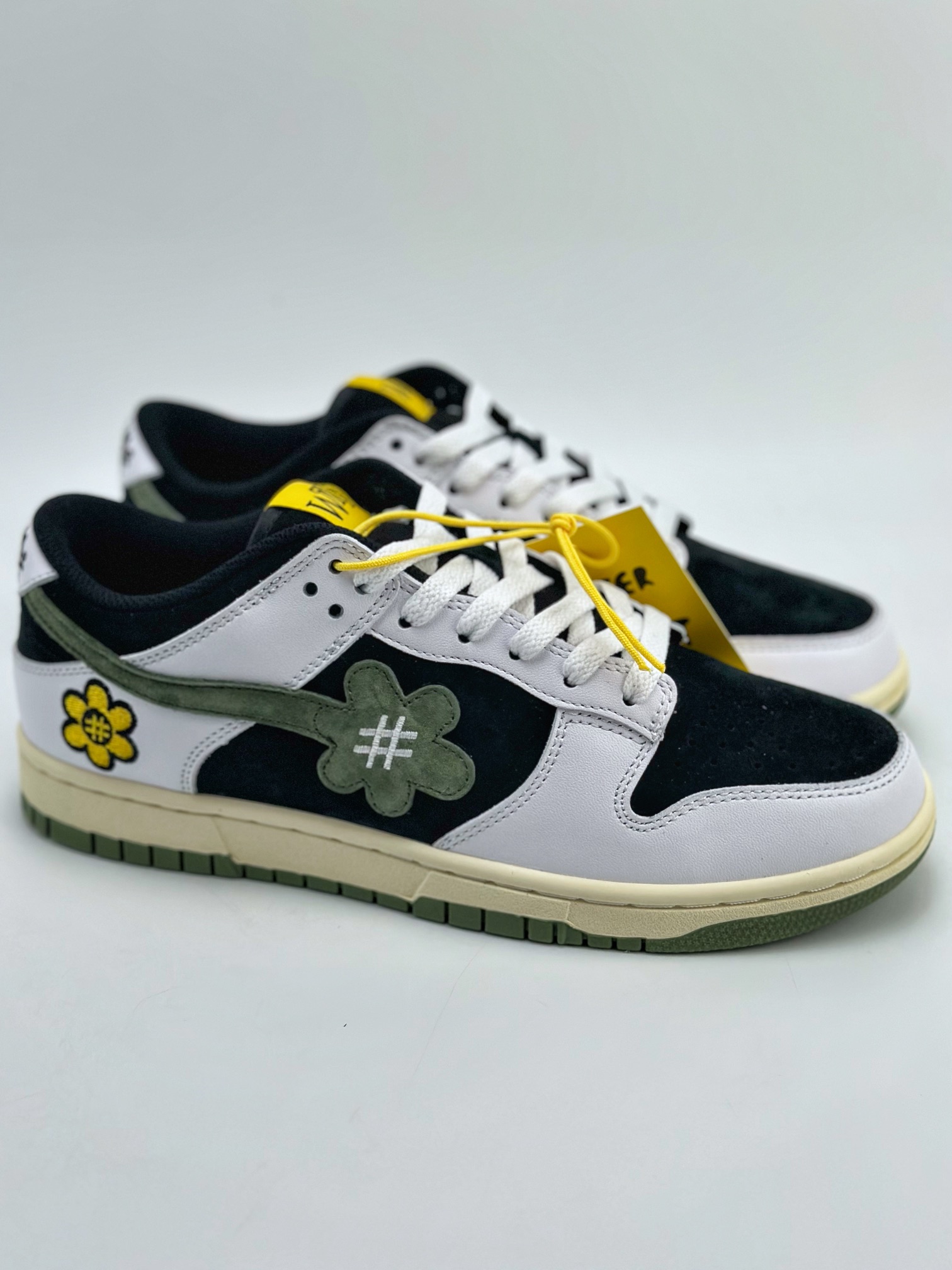 260 Wtp Water The Plant 1.0 Dunk Low ”Shroom” 白黑黄 WTPS1124 93 040