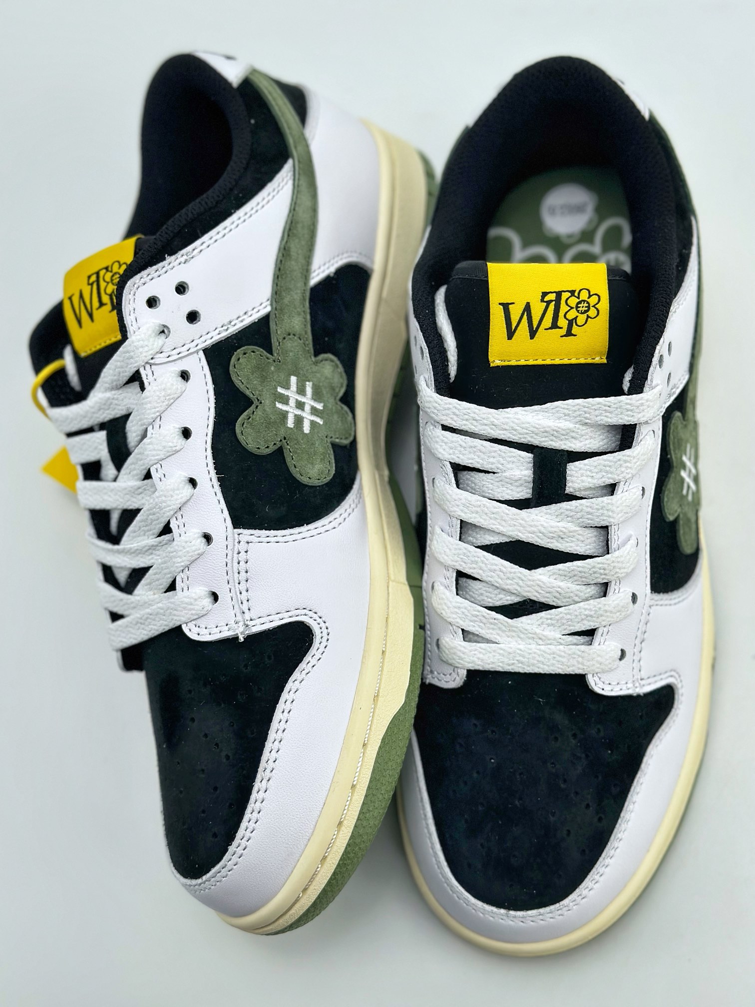 260 Wtp Water The Plant 1.0 Dunk Low ”Shroom” 白黑黄 WTPS1124 93 040