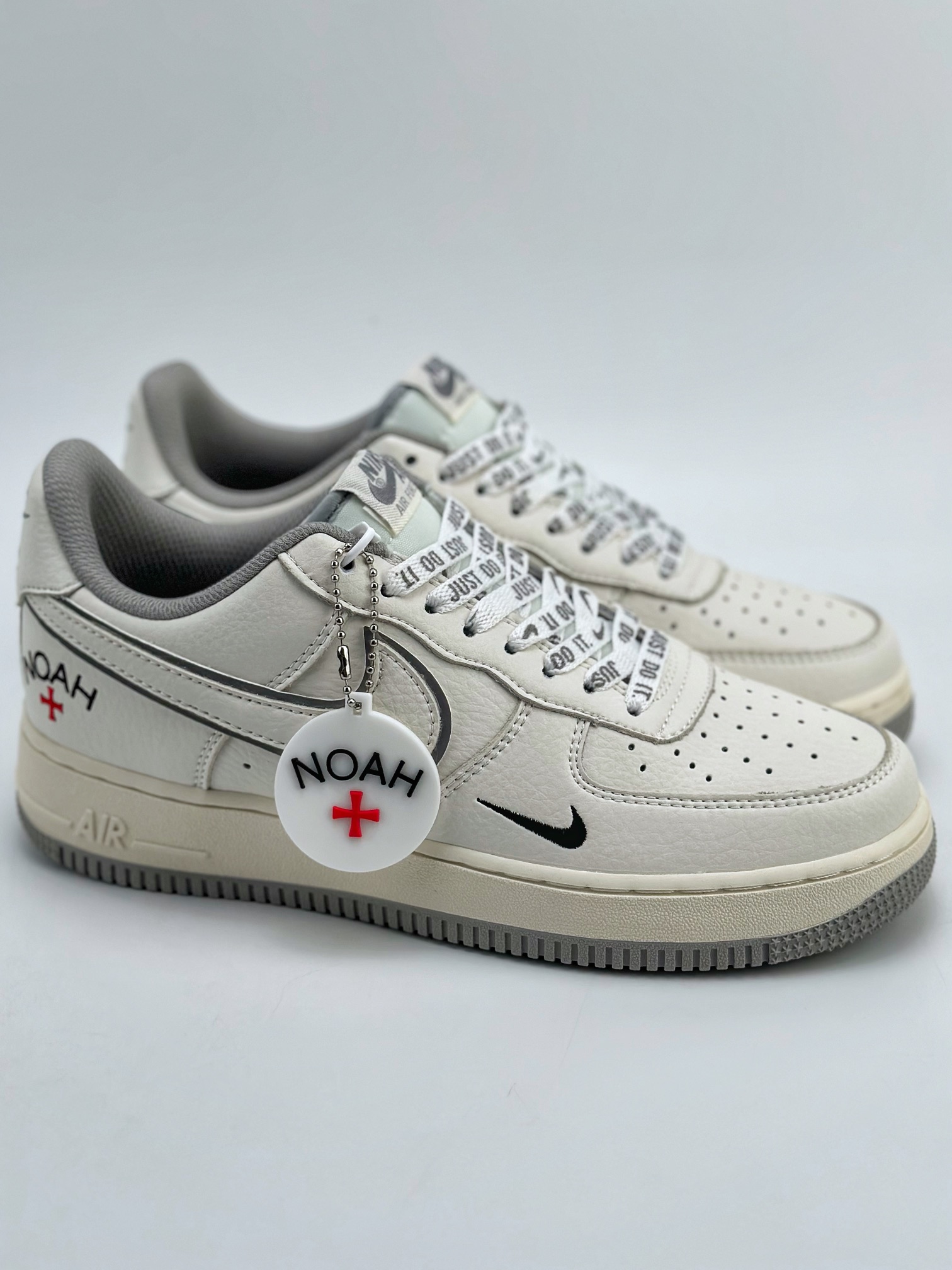 240 Nike Air Force 1 Low 07 x NOAH 联名白灰 NY6607-11