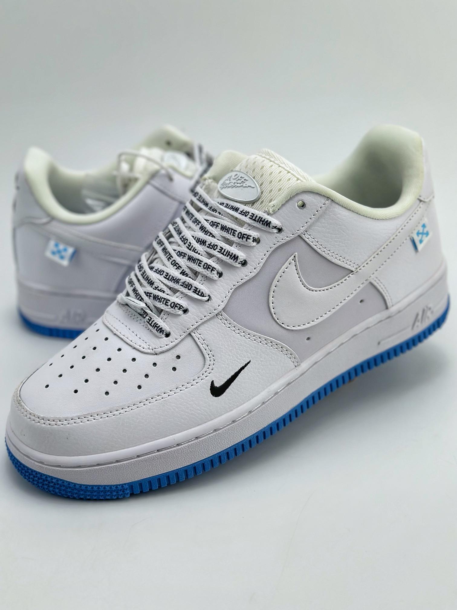 240 Nike Air Force 1 Low 07 x Off White 联名白蓝 PF9055-768