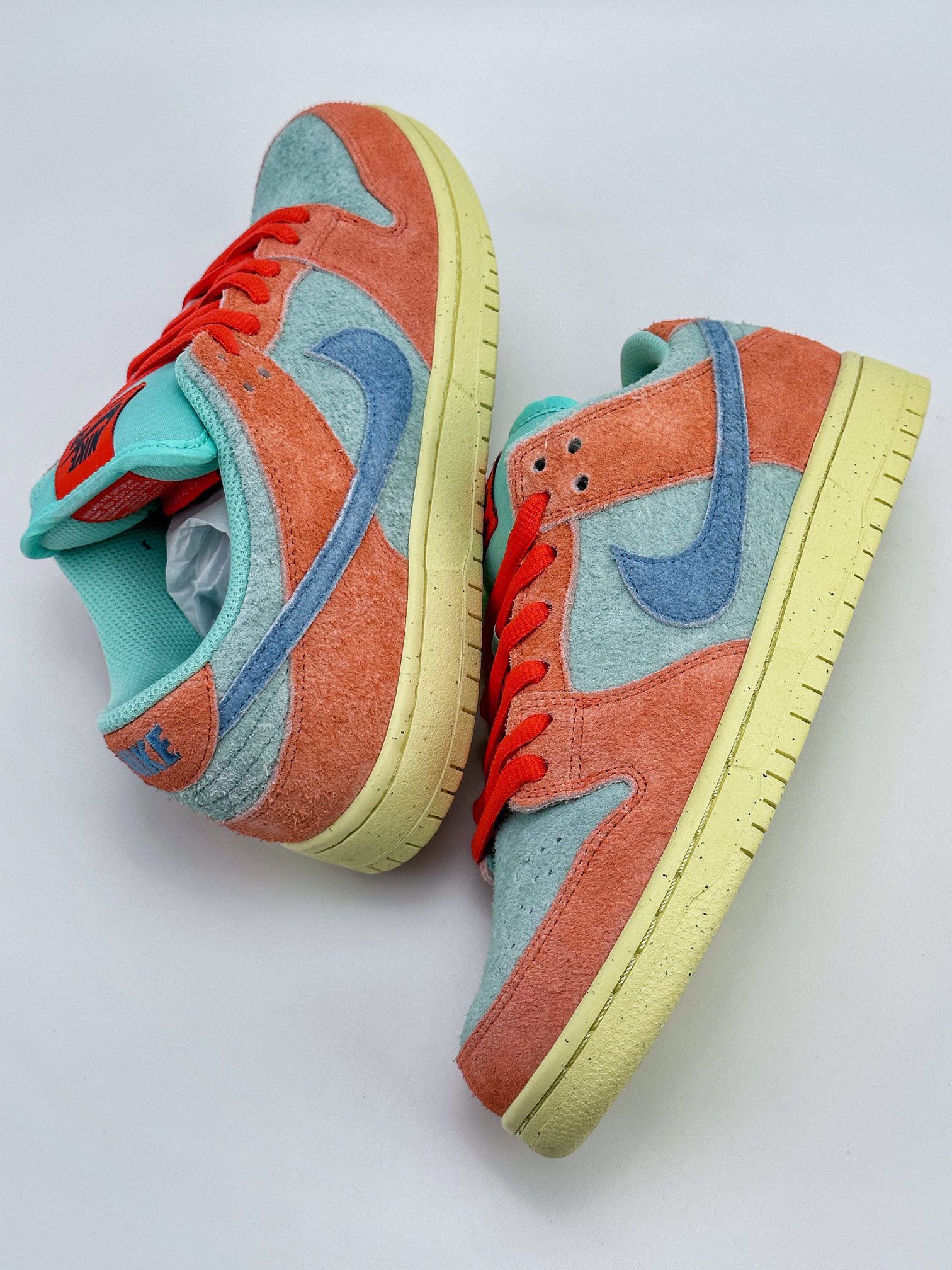 210 NIKE SB Dunk Low Noise Aqua 橙青色 DV5429-800