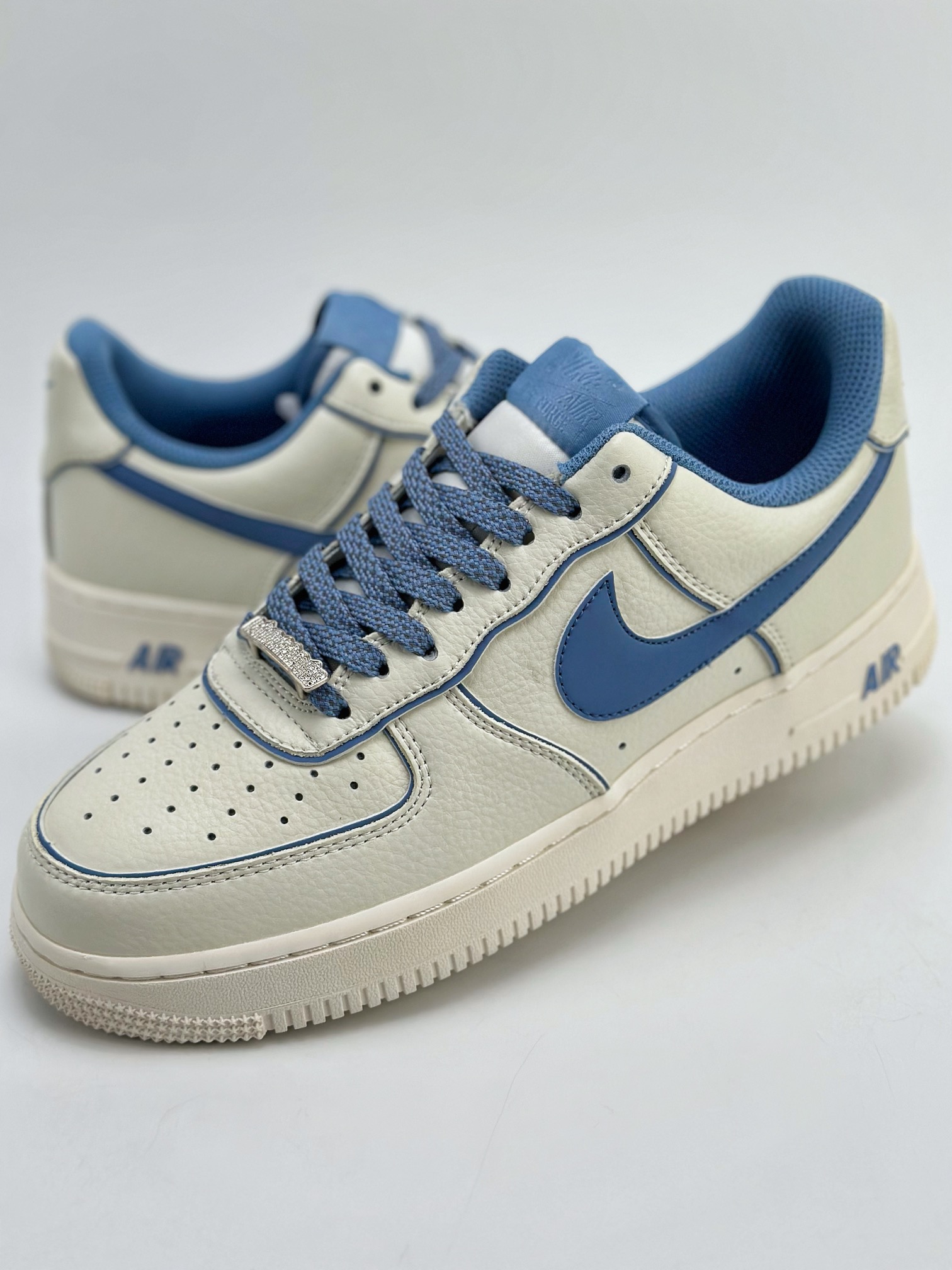 220 Nike Air Force 1 Low 07 米白蓝炫彩“夜魔侠” UH8958-122