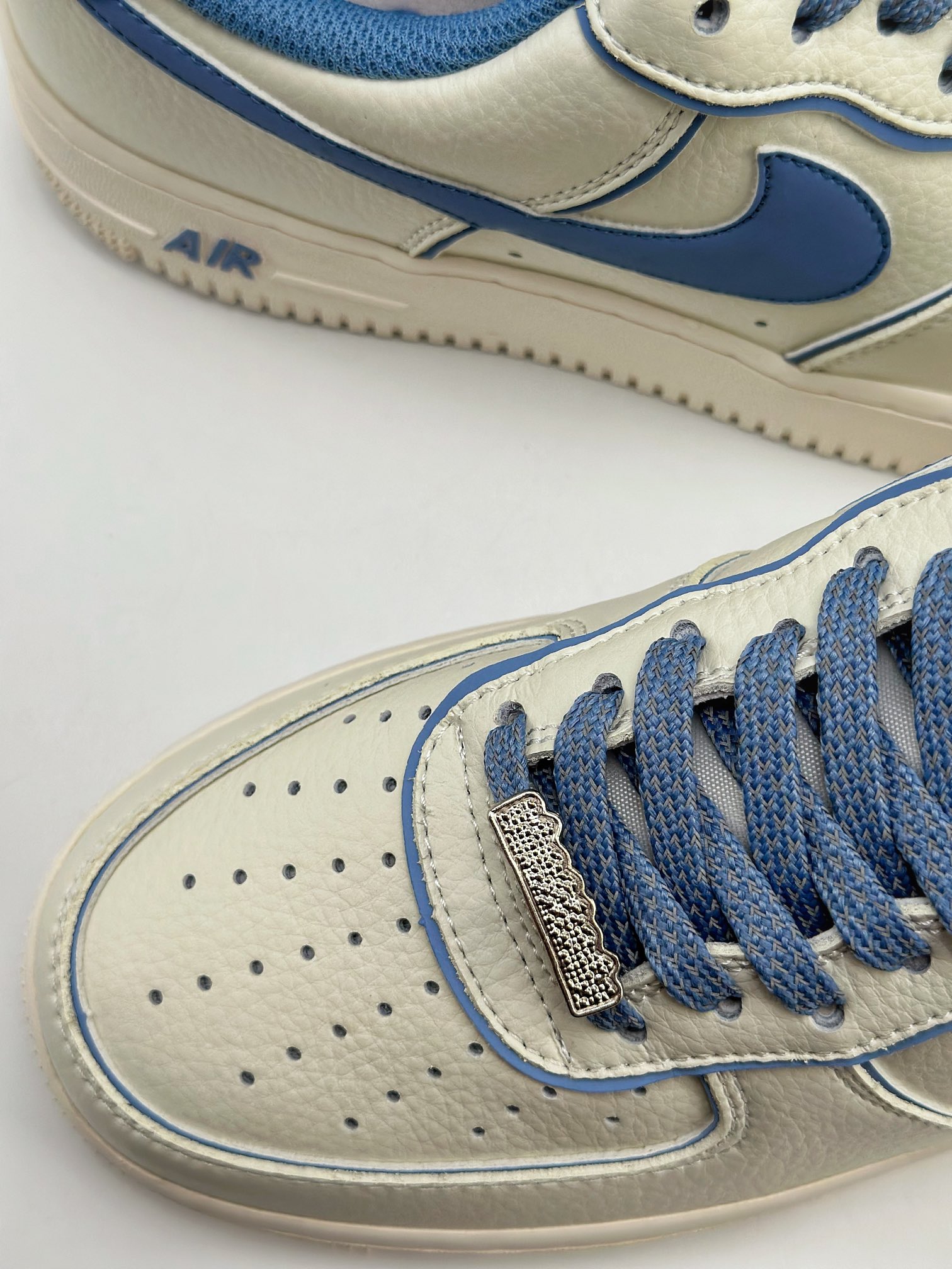 220 Nike Air Force 1 Low 07 米白蓝炫彩“夜魔侠” UH8958-122