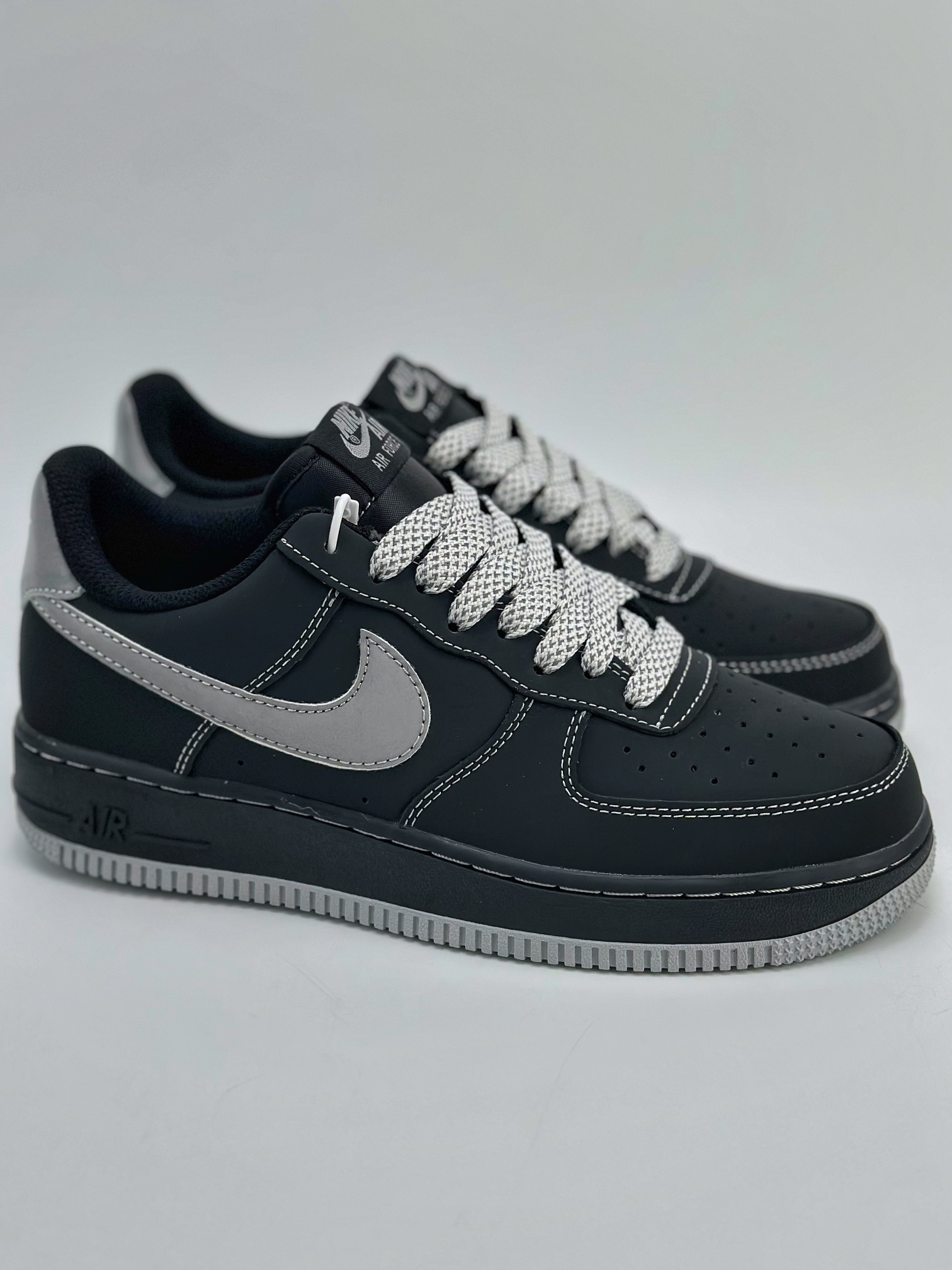 260 Nike Air Force 1 Low 07 黑银 DH5696-228