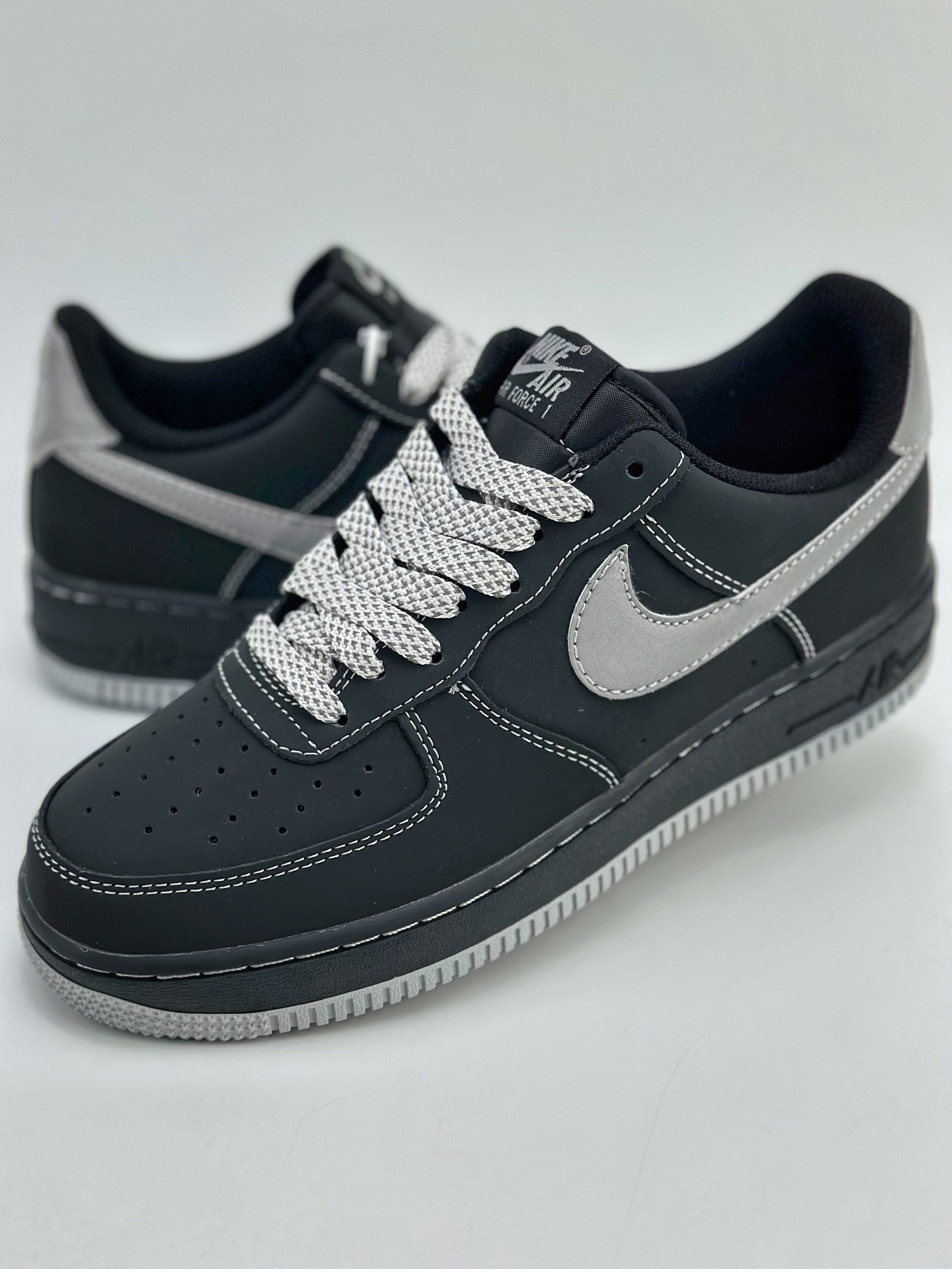 260 Nike Air Force 1 Low 07 黑银 DH5696-228