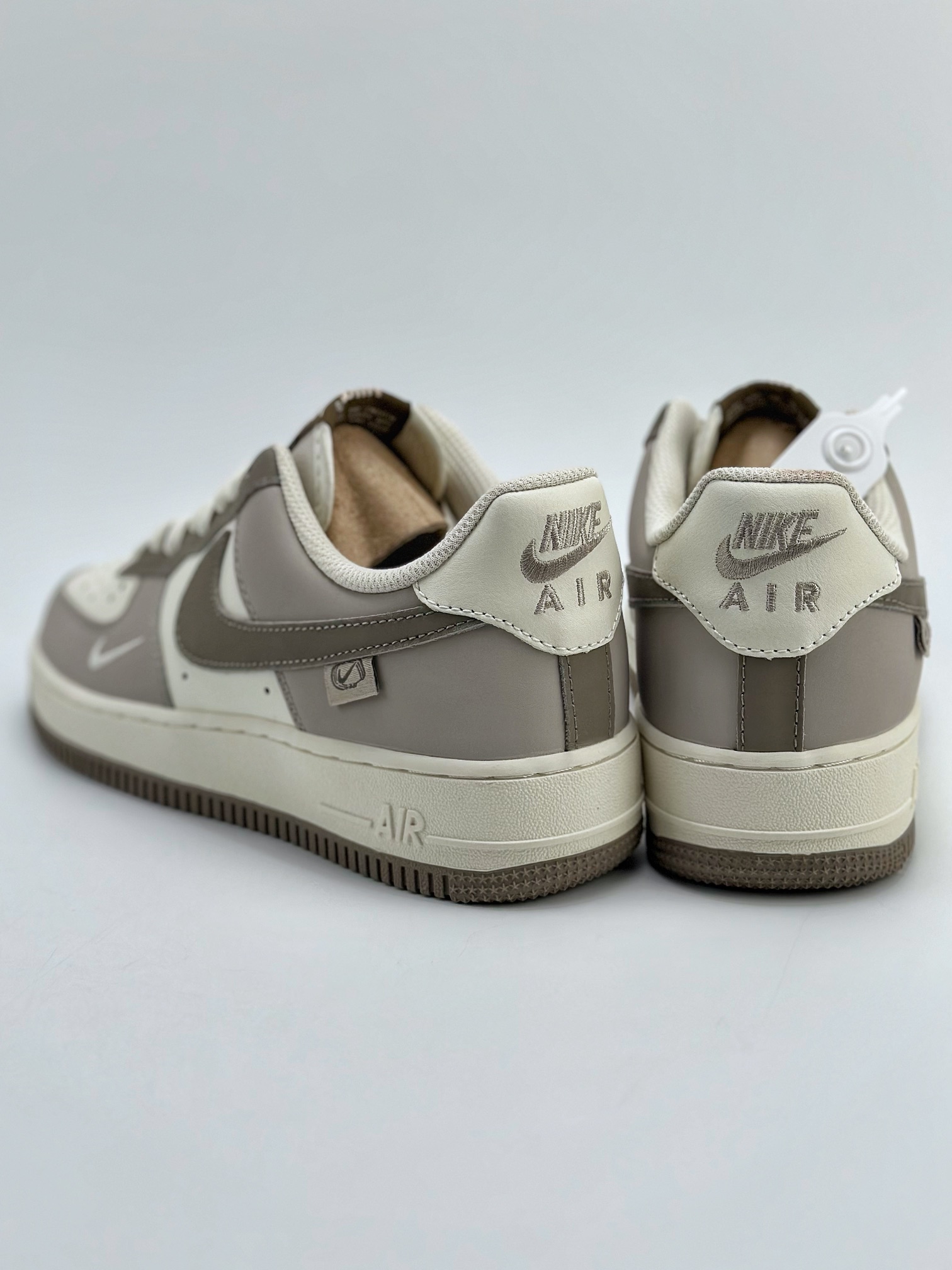 240 Nike Air Force 1 Low 07 拼接白褐 DB3301-188