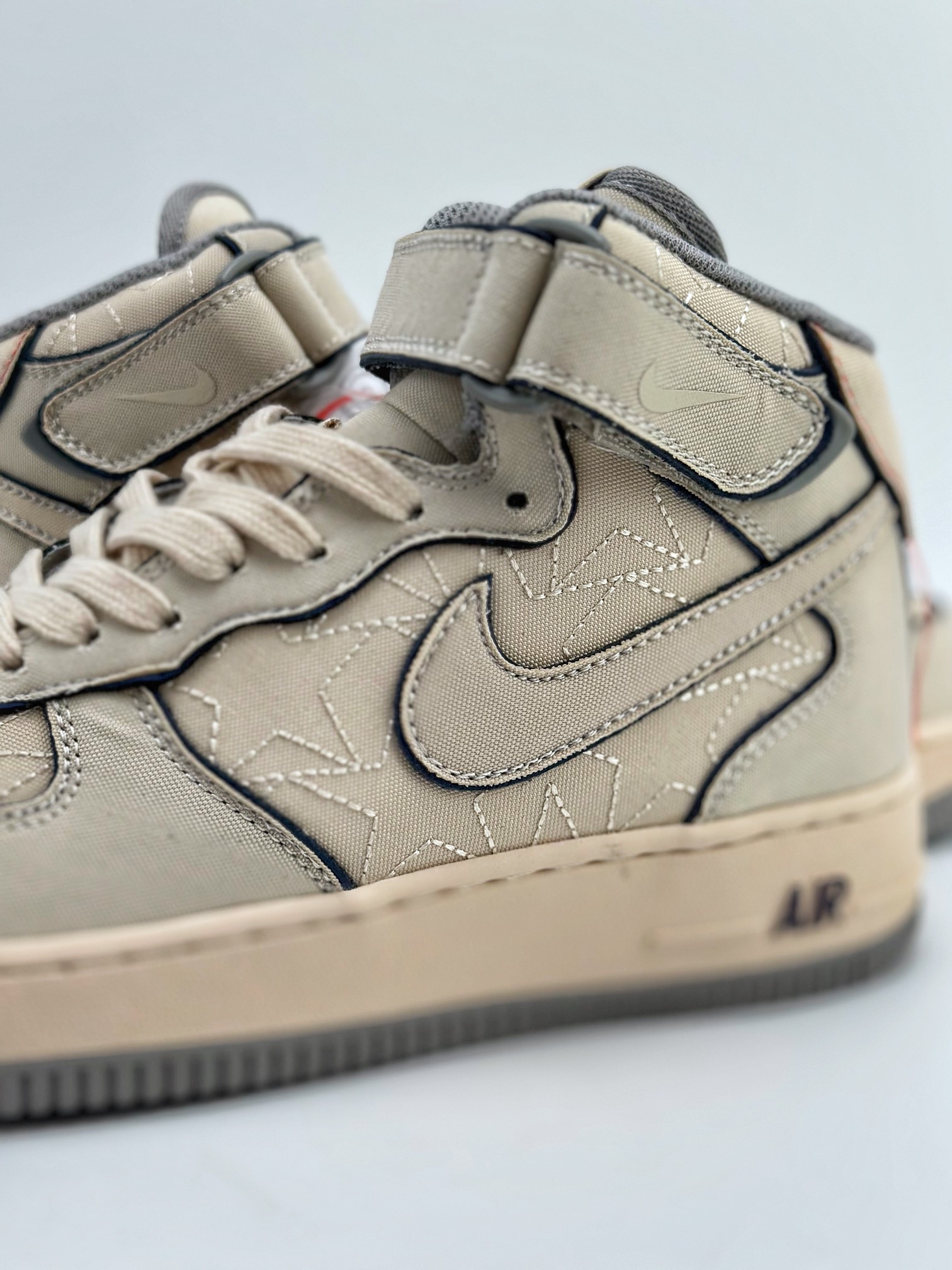 240 Nike Air Force 1 Mid 07 浅棕帆布 DZ5367-219