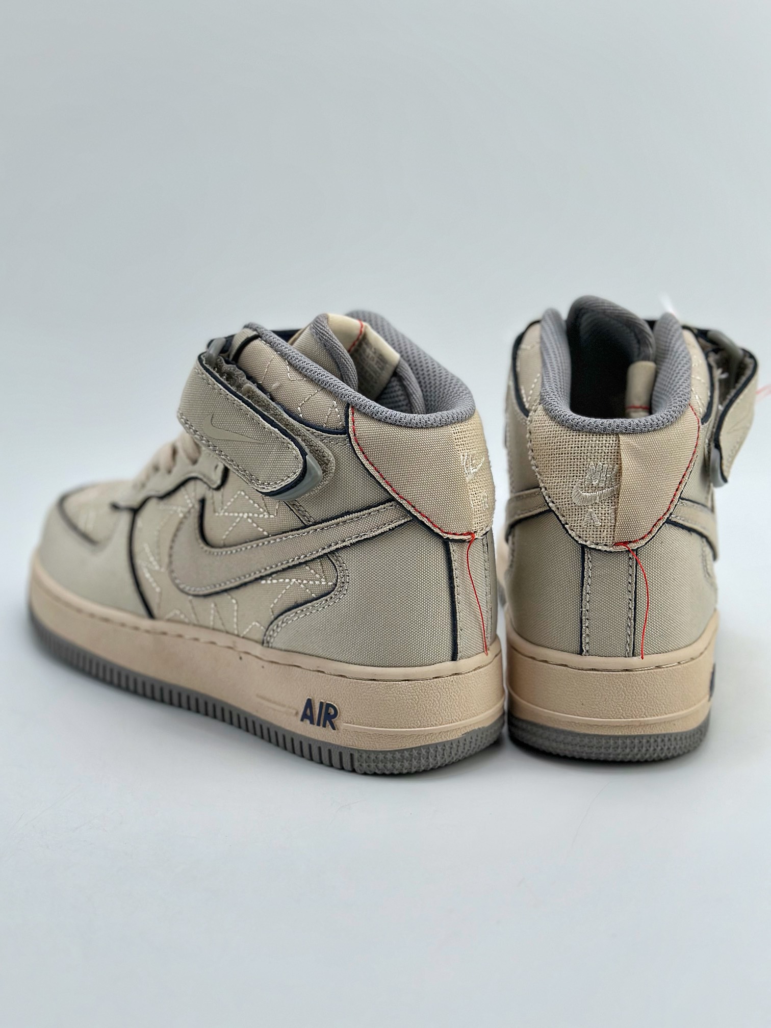 240 Nike Air Force 1 Mid 07 浅棕帆布 DZ5367-219