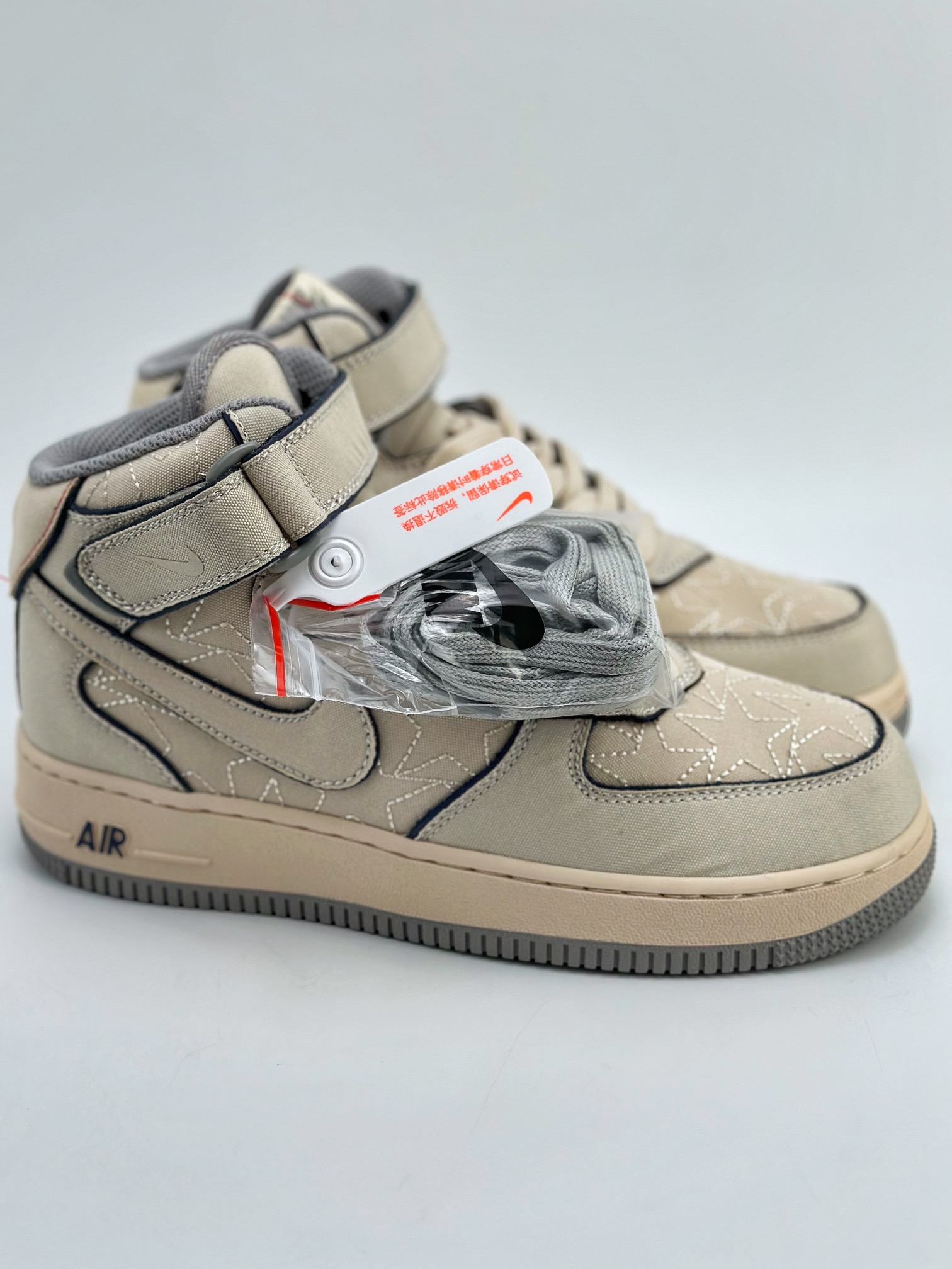 240 Nike Air Force 1 Mid 07 浅棕帆布 DZ5367-219