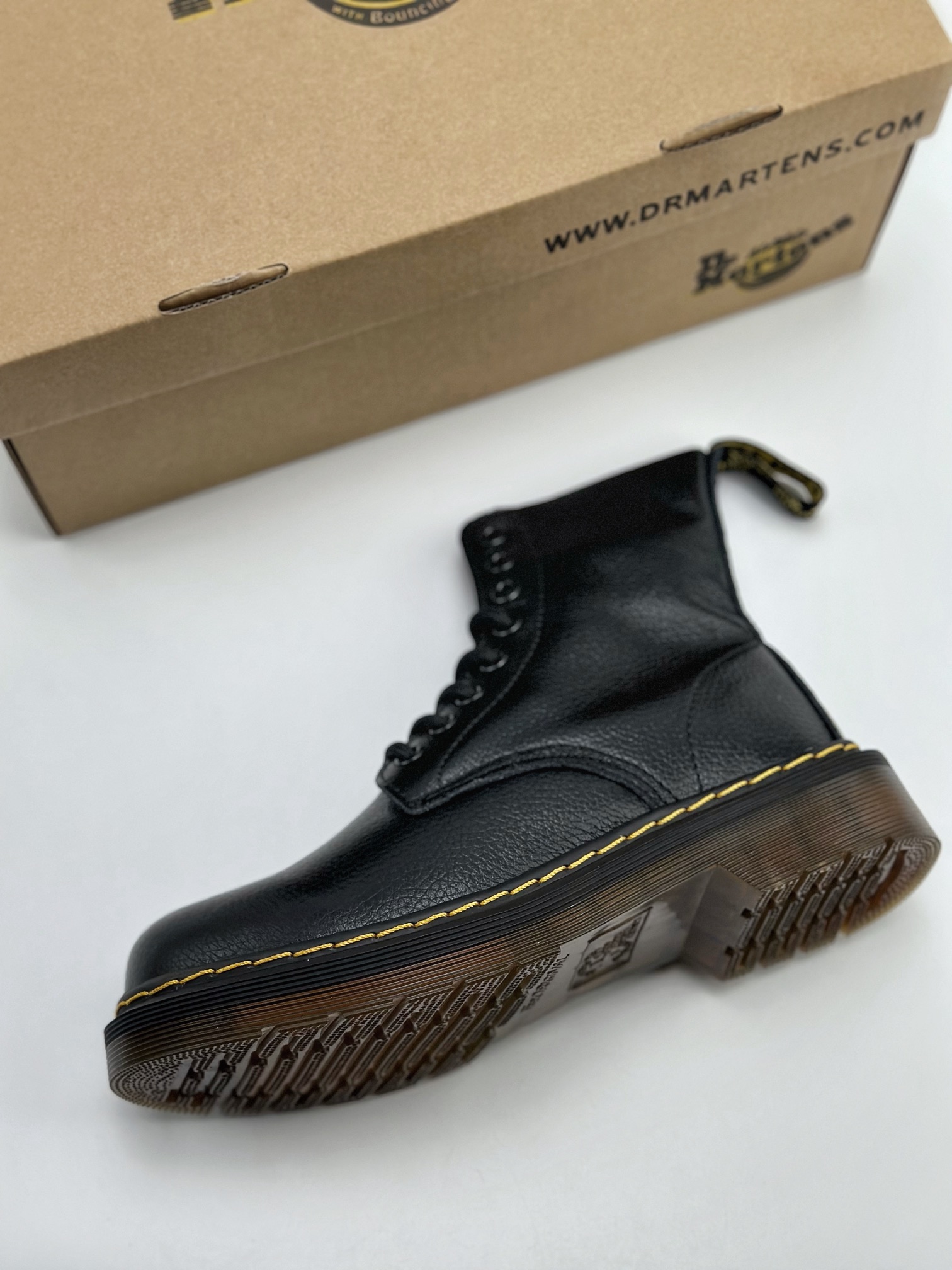 160 Dr.martens 马丁靴 1460系列 荔枝纹软皮 代工厂正品订单 八孔高邦 13512006