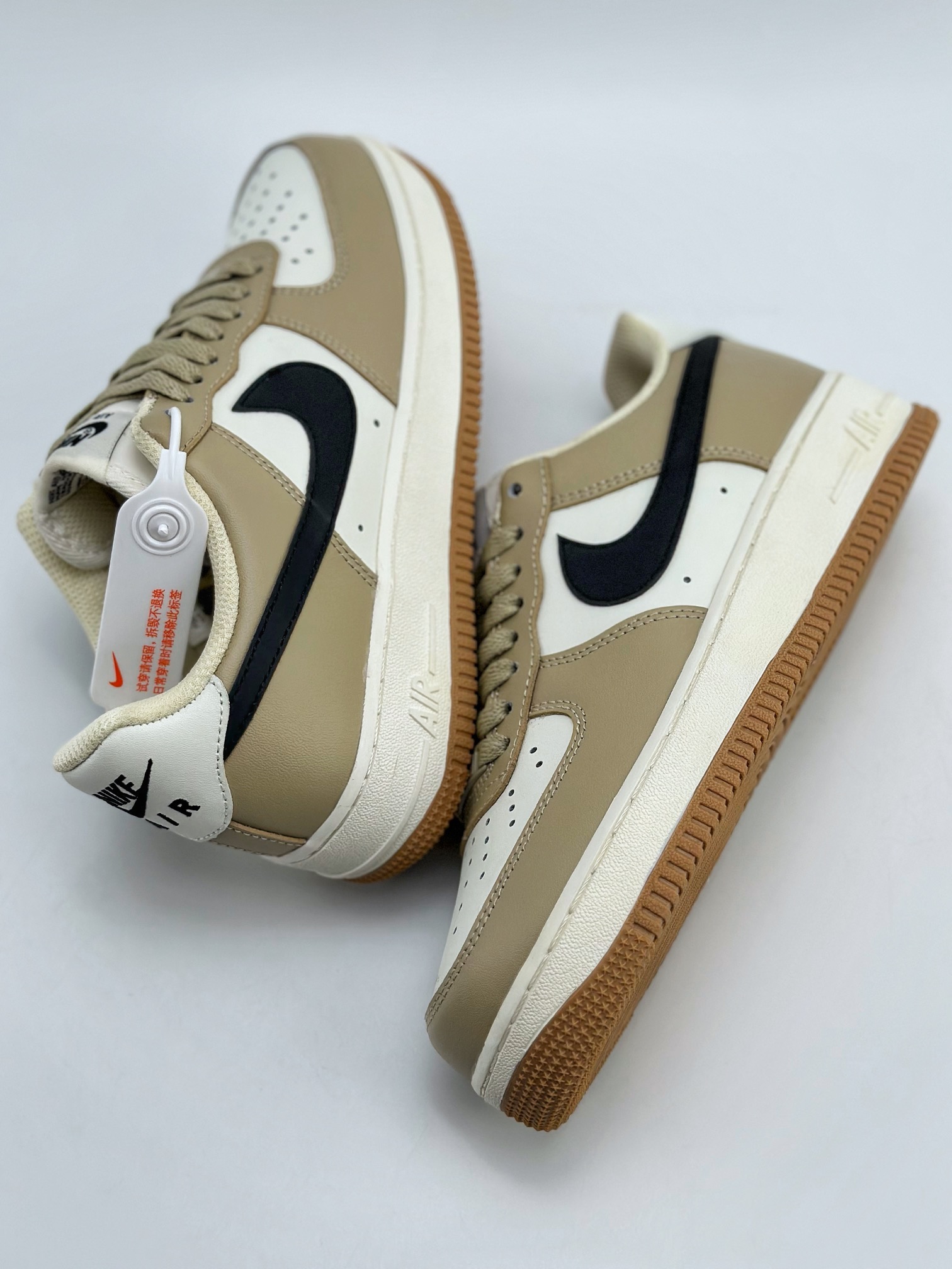 200 Nike Air Force 1 Low 07 米白黄黑 DH5969-633