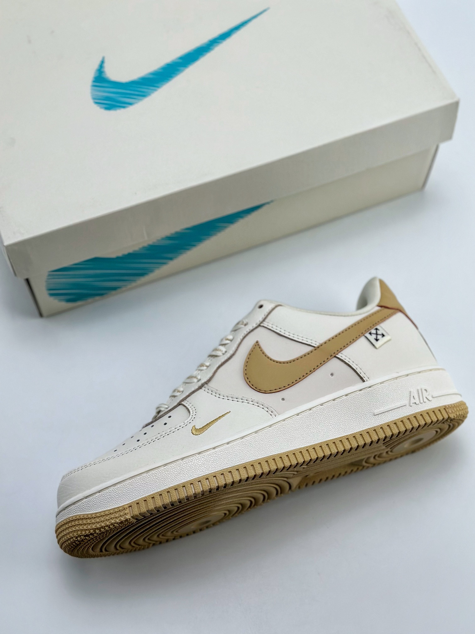 240 Nike Air Force 1 Low 07 x Off White 联名白黄 PF9055-772