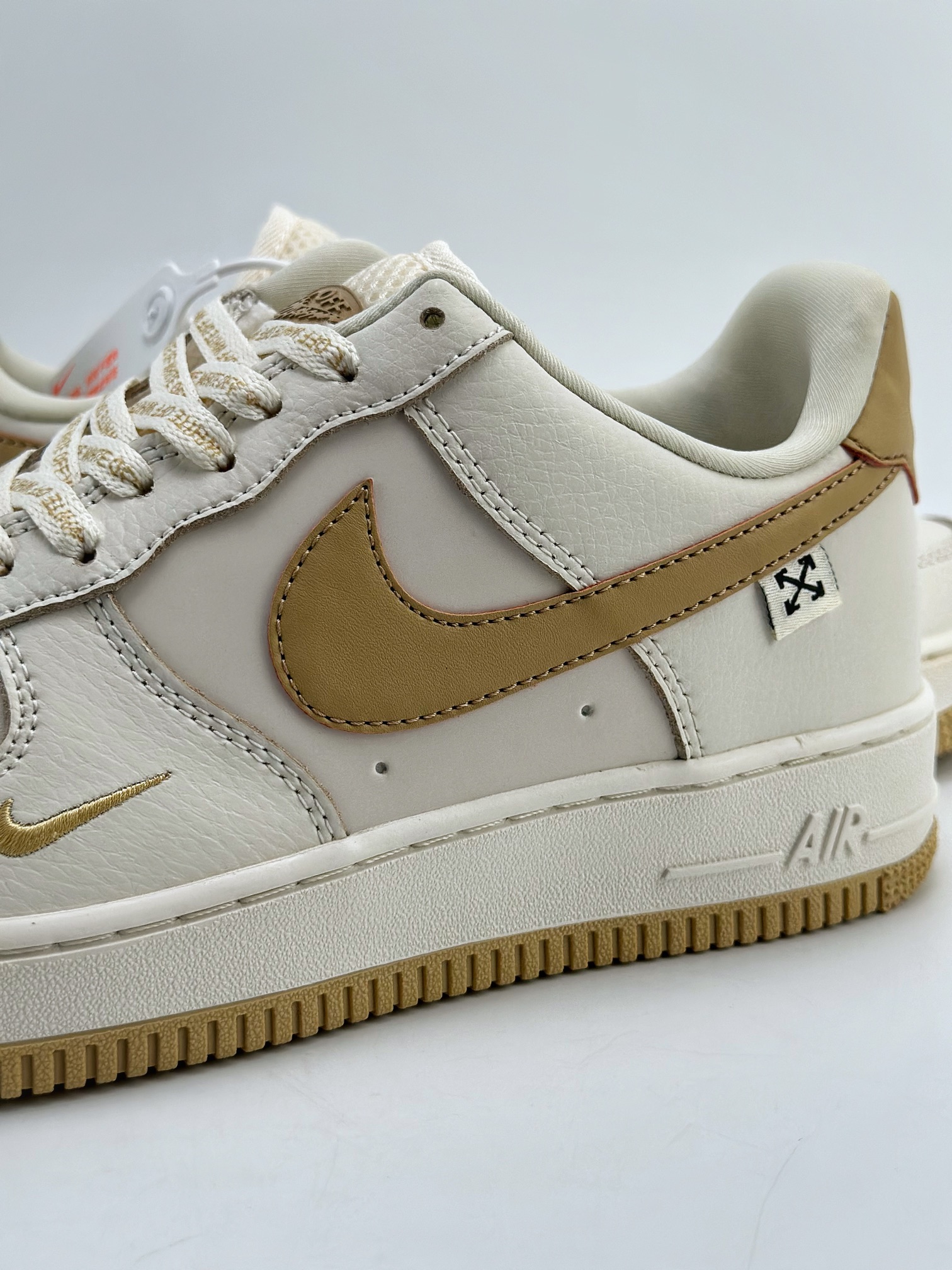 240 Nike Air Force 1 Low 07 x Off White 联名白黄 PF9055-772