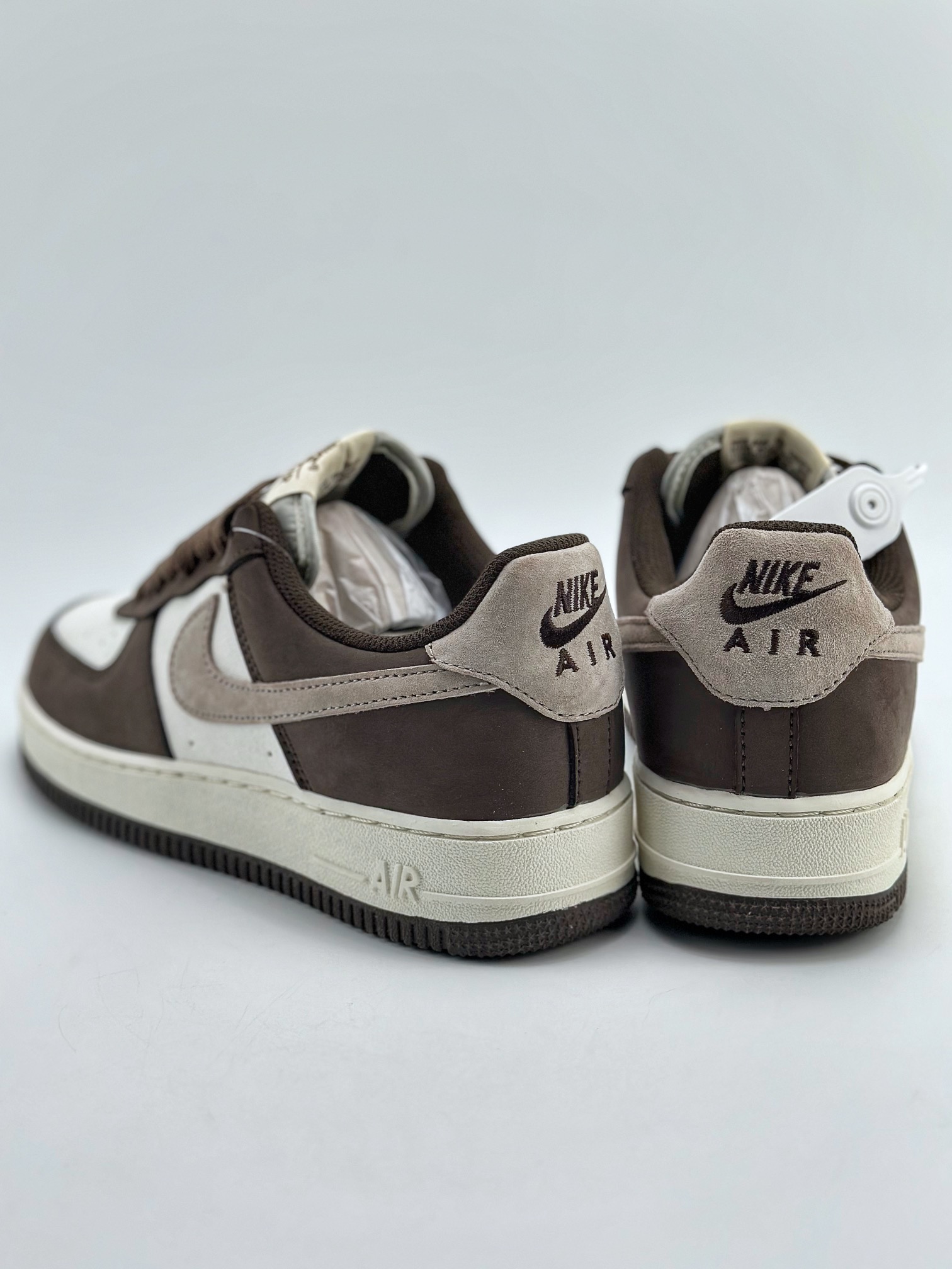 220 Nike Air Force 1 Low 07 帆布白褐 NT9988-818