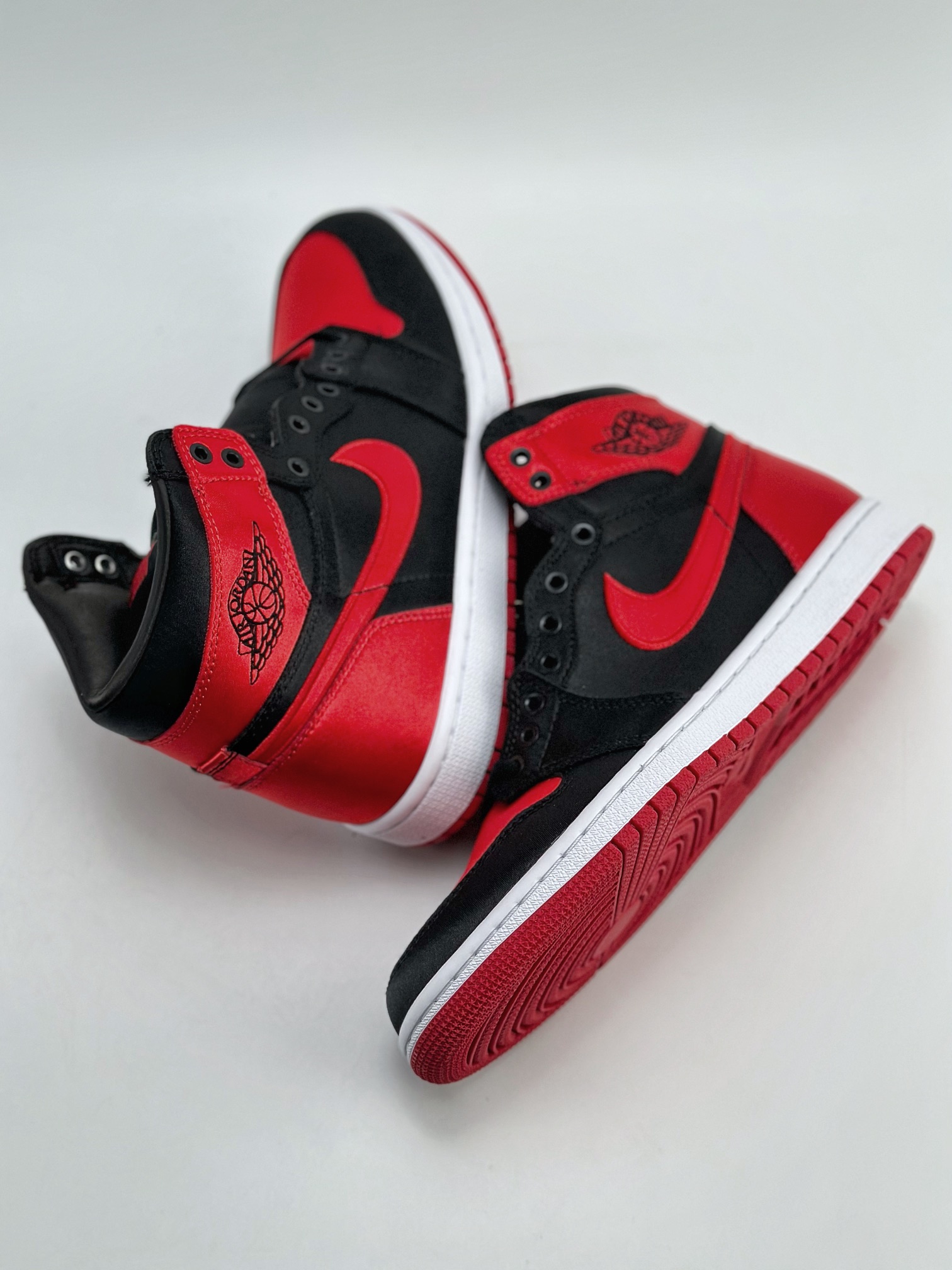 280 Air Jordan 1 High OG "Satin Bred" 23版黑红丝绸禁穿 FD4810-061